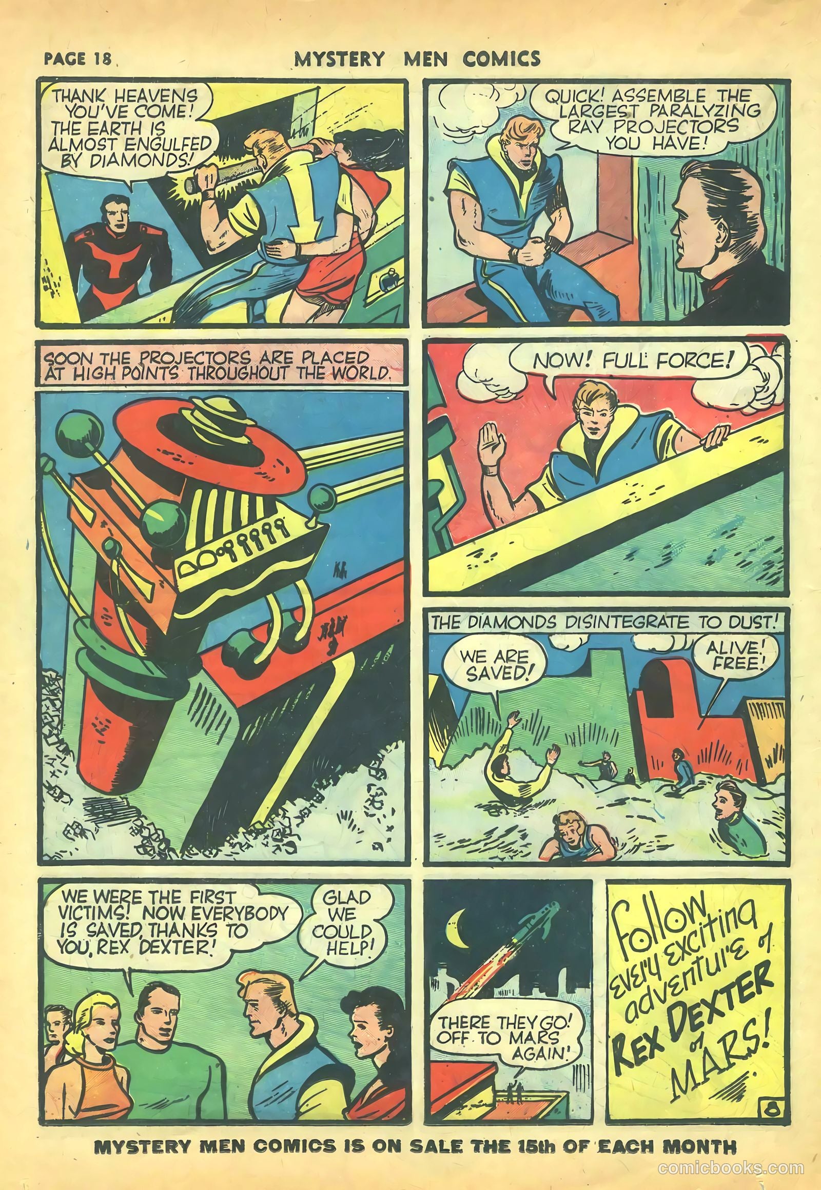 Mystery Men Comics #16 (1940) — page 20 of 68