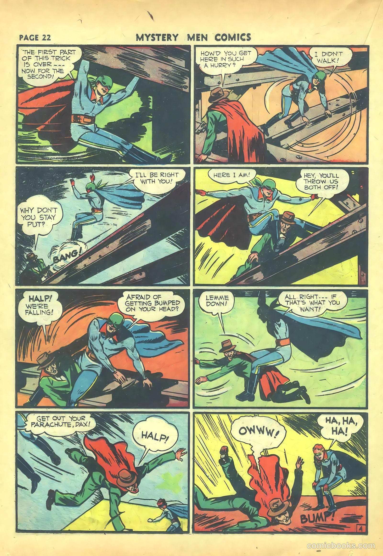 Mystery Men Comics #16 (1940) — page 24 of 68