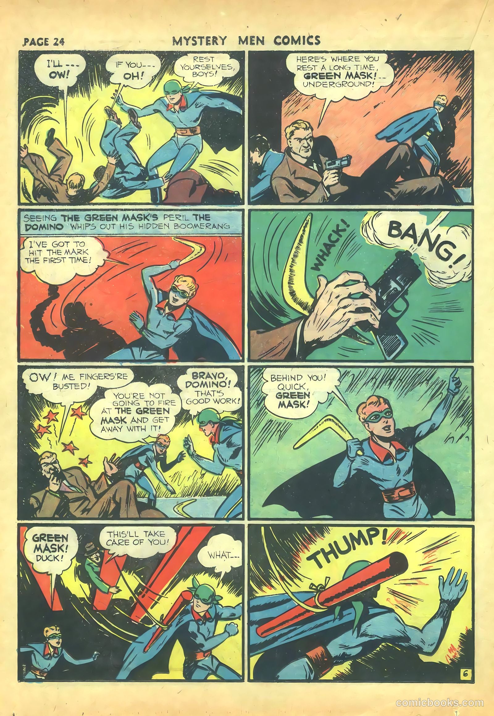 Mystery Men Comics #16 (1940) — page 26 of 68
