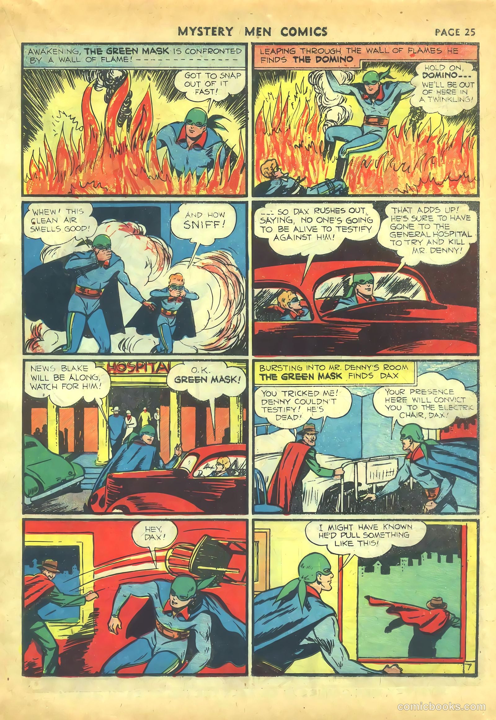 Mystery Men Comics #16 (1940) — page 27 of 68
