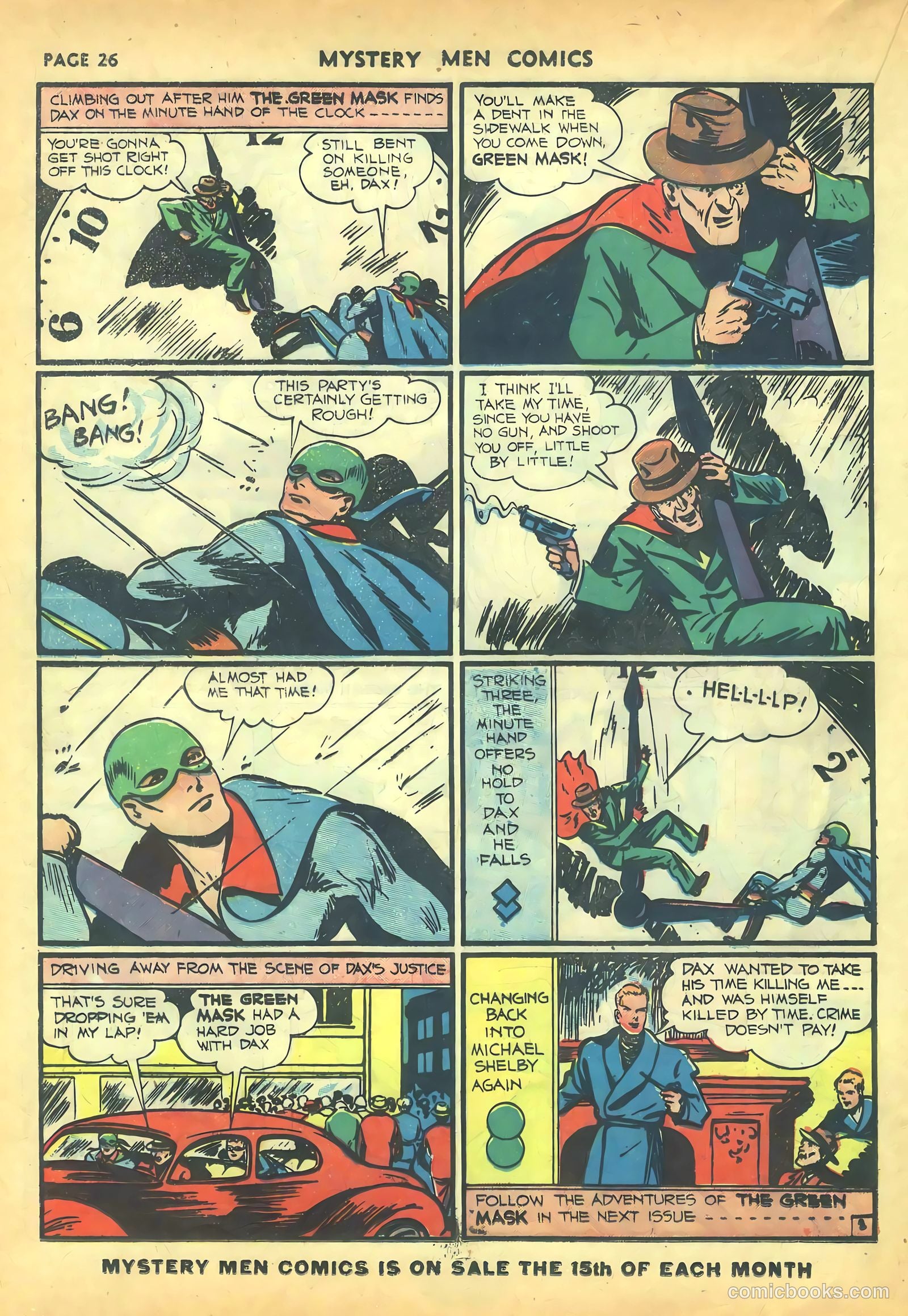 Mystery Men Comics #16 (1940) — page 28 of 68