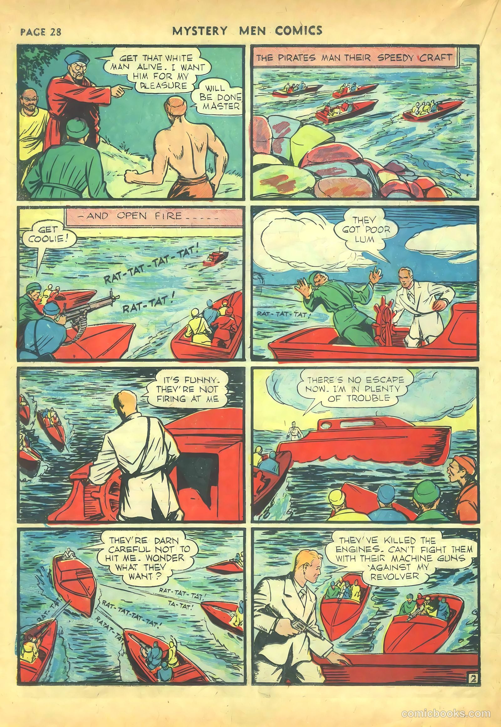 Mystery Men Comics #16 (1940) — page 30 of 68