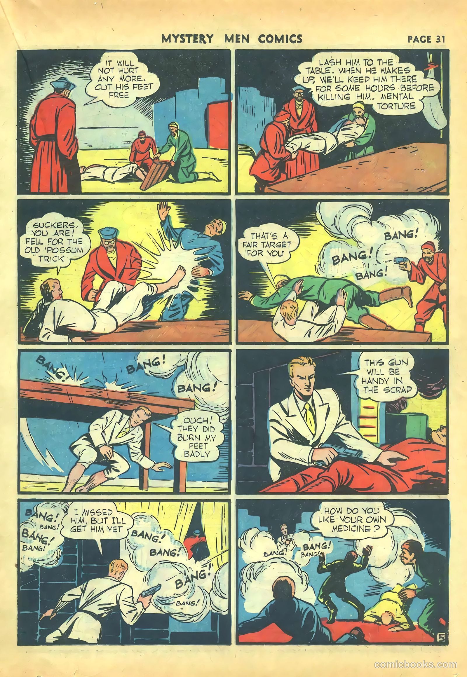 Mystery Men Comics #16 (1940) — page 33 of 68