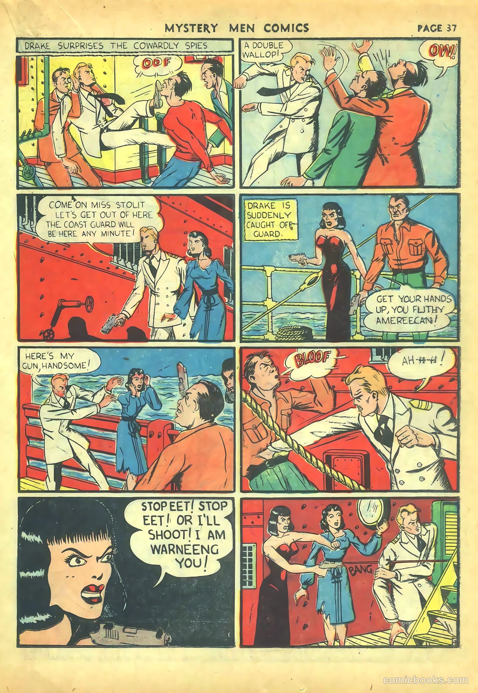 Mystery Men Comics #16 (1940) — page 39 of 68