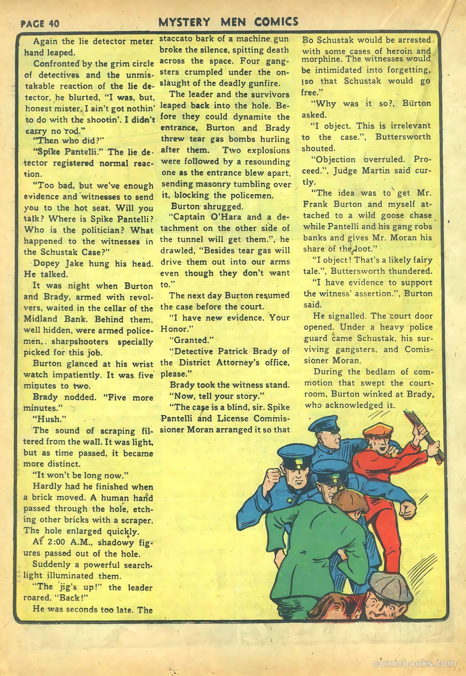 Mystery Men Comics #16 (1940) — page 42 of 68