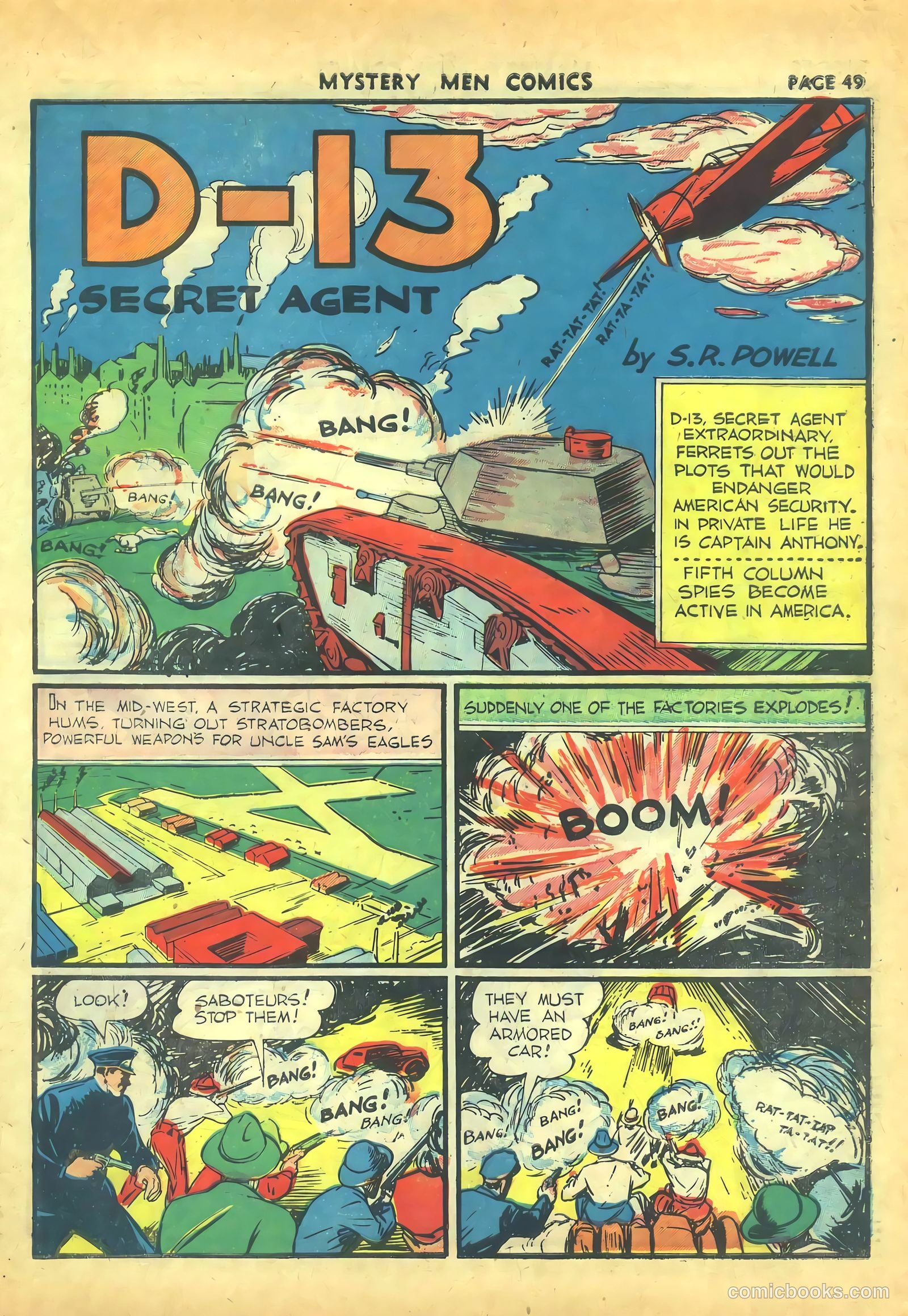 Mystery Men Comics #16 (1940) — page 51 of 68