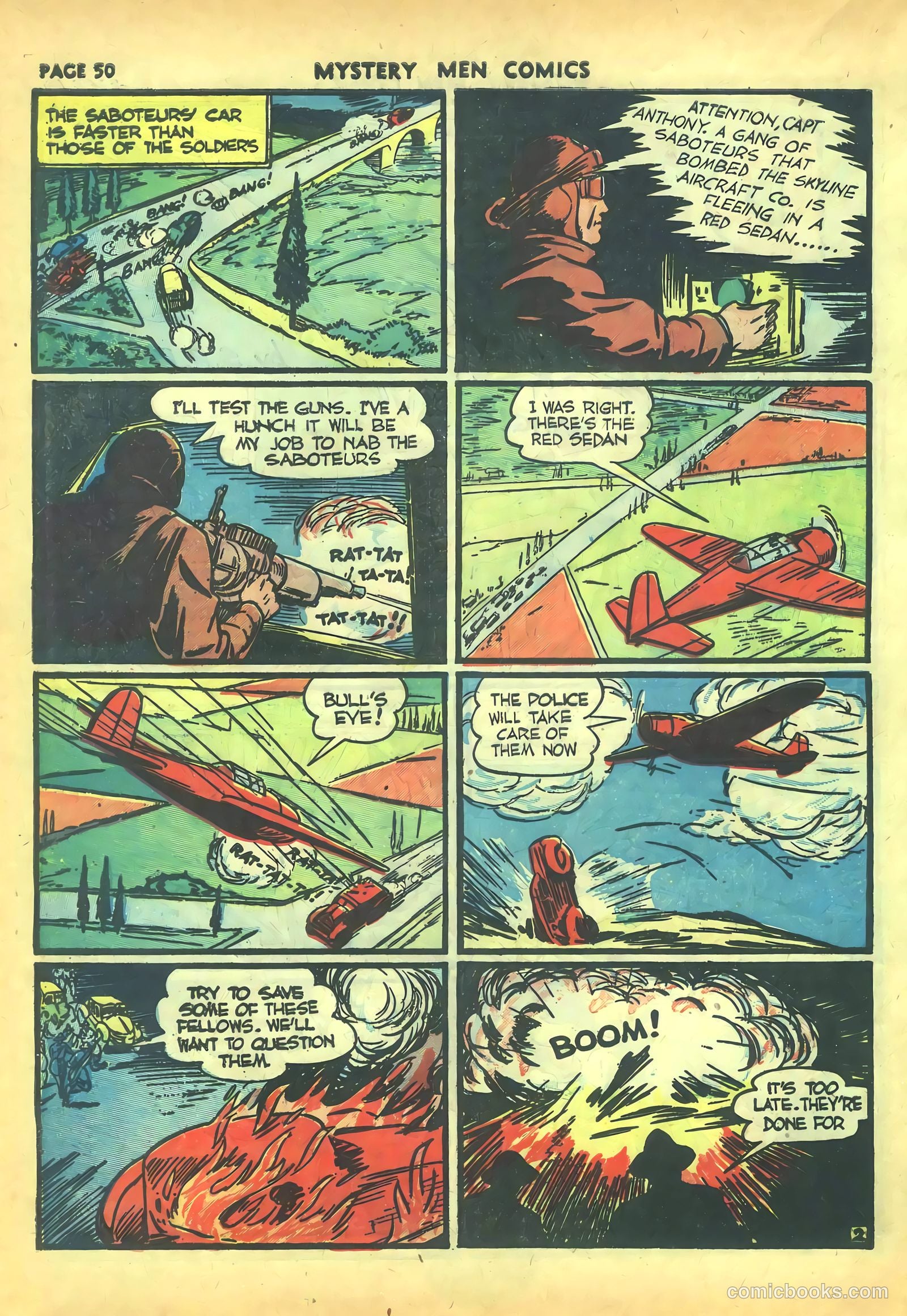 Mystery Men Comics #16 (1940) — page 52 of 68