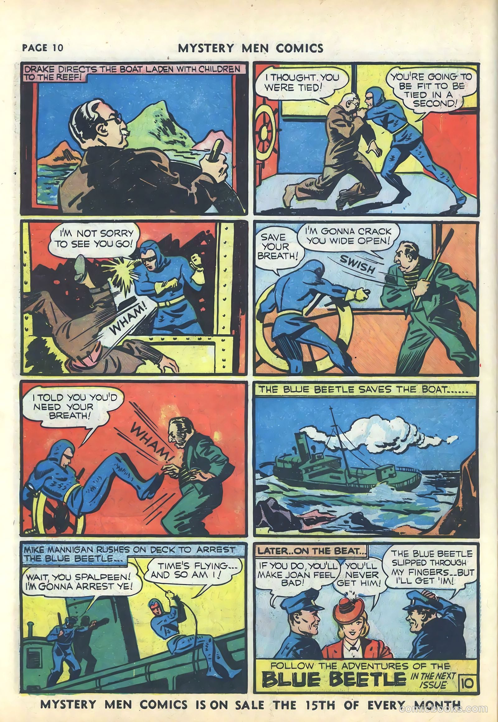 Mystery Men Comics #17 (1940) — page 12 of 68