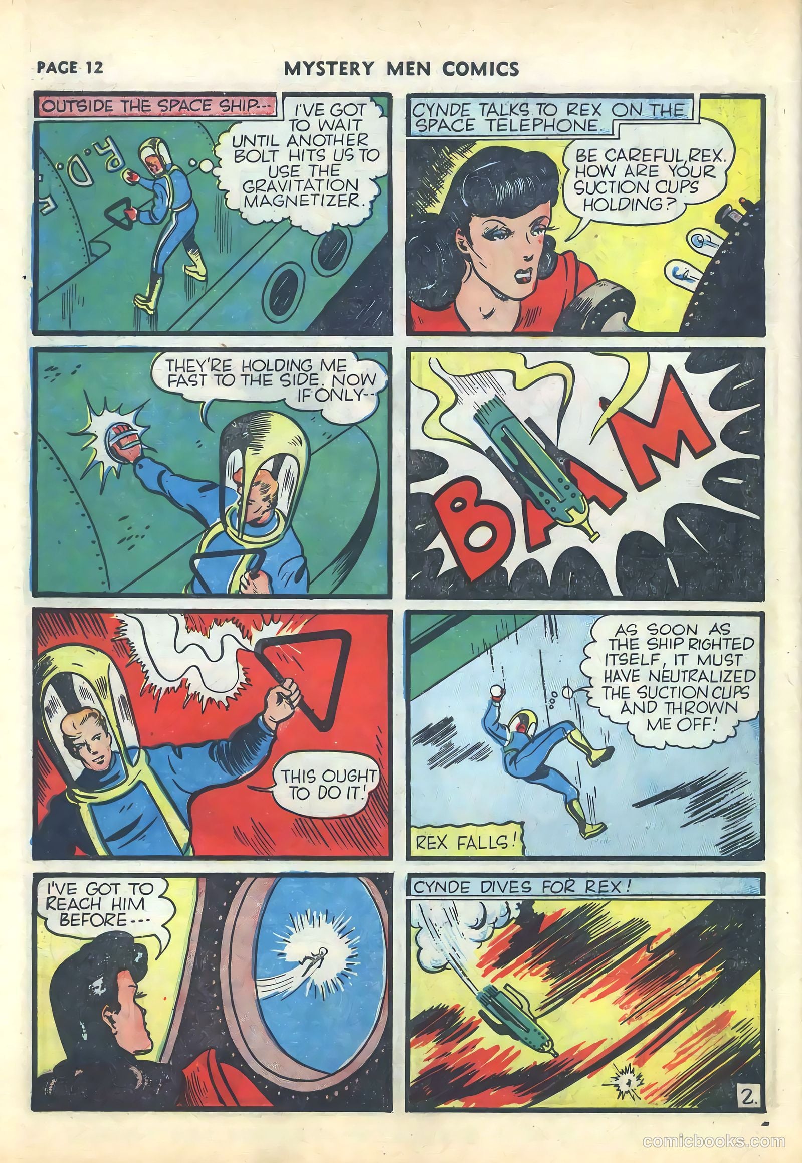 Mystery Men Comics #17 (1940) — page 14 of 68