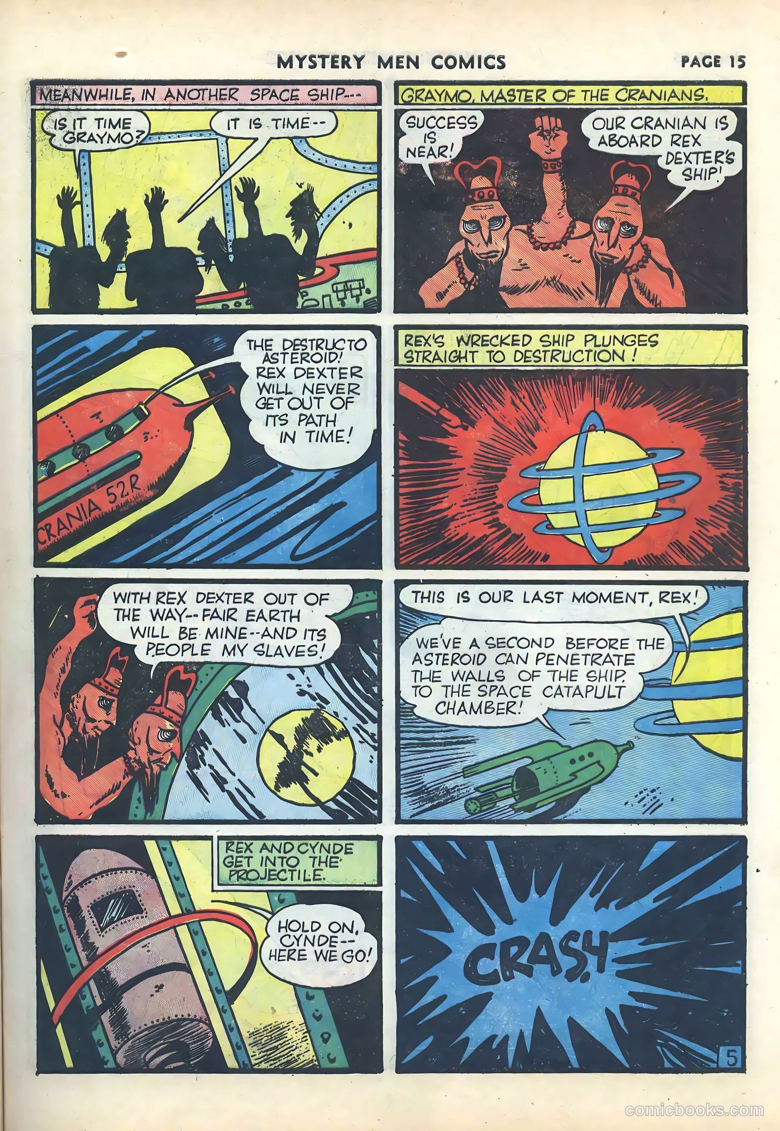 Mystery Men Comics #17 (1940) — page 17 of 68