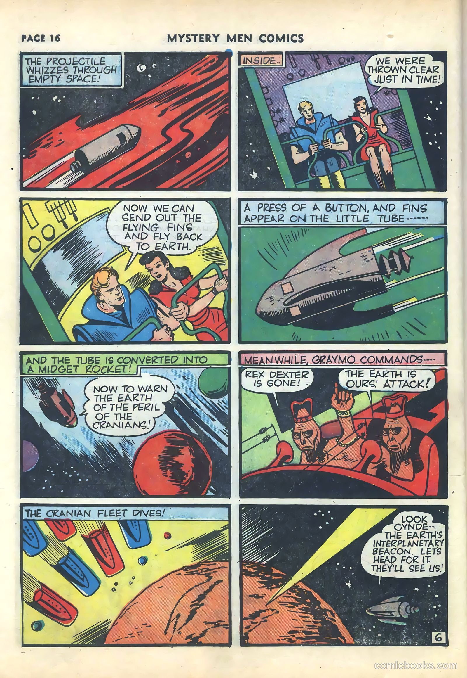 Mystery Men Comics #17 (1940) — page 18 of 68