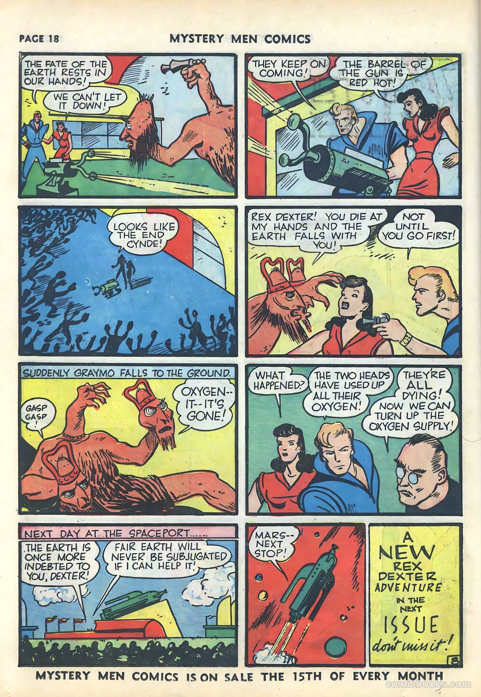 Mystery Men Comics #17 (1940) — page 20 of 68