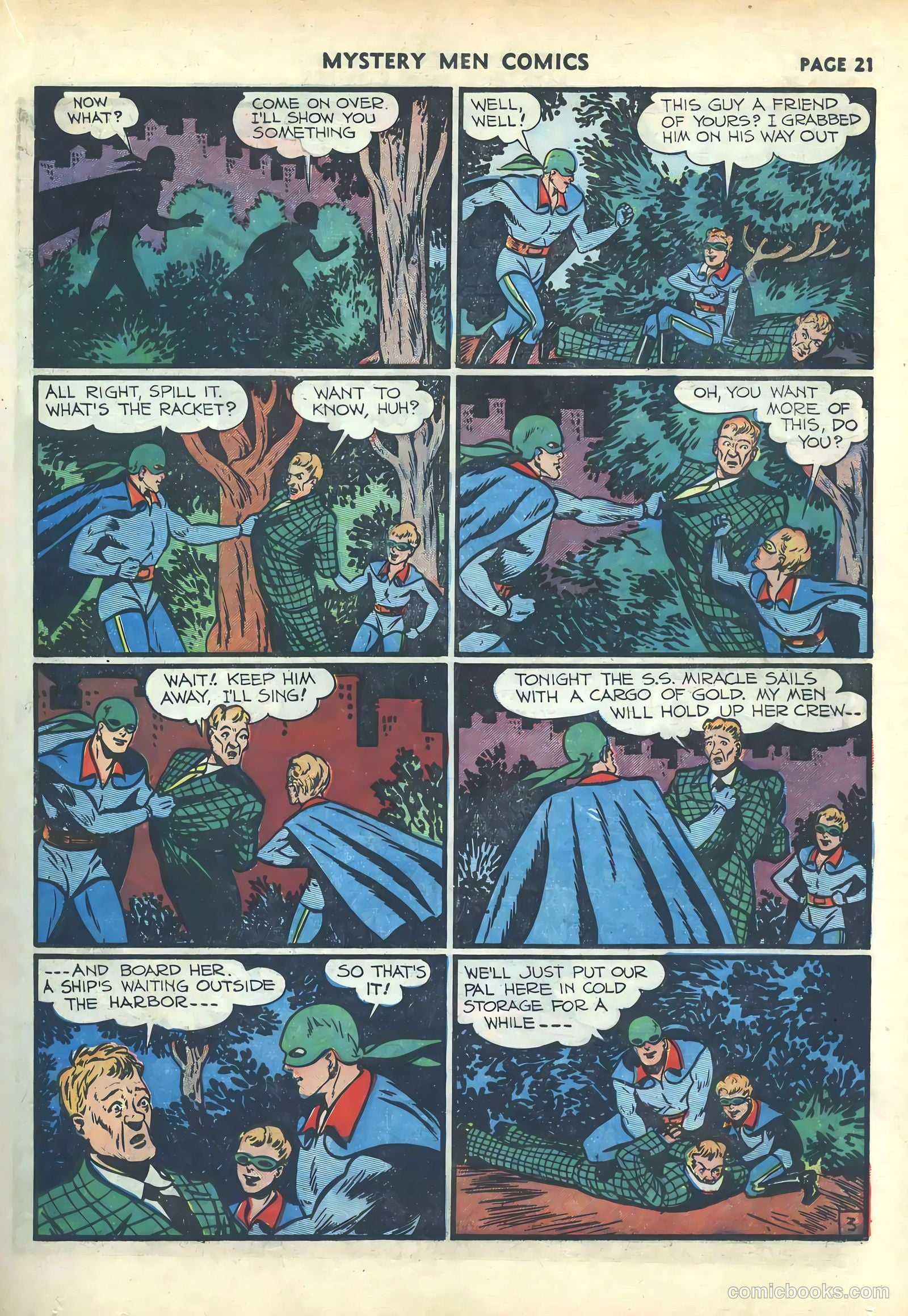 Mystery Men Comics #17 (1940) — page 23 of 68