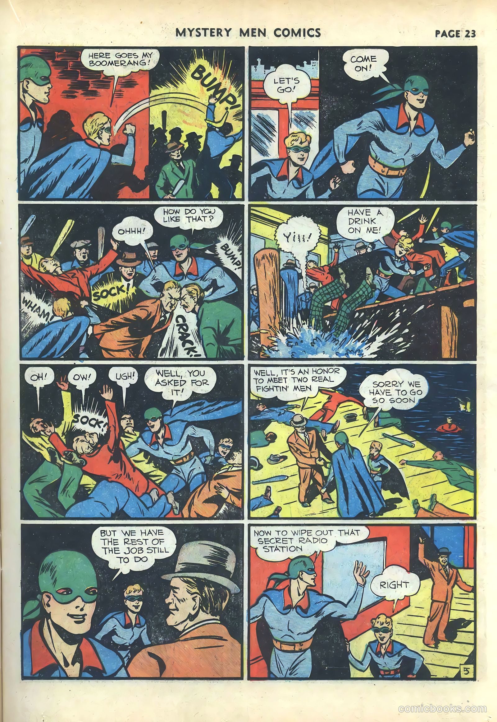 Mystery Men Comics #17 (1940) — page 25 of 68