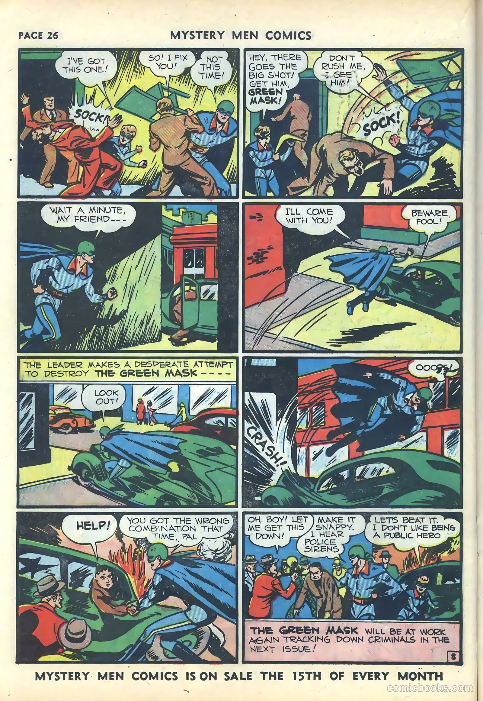 Mystery Men Comics #17 (1940) — page 28 of 68