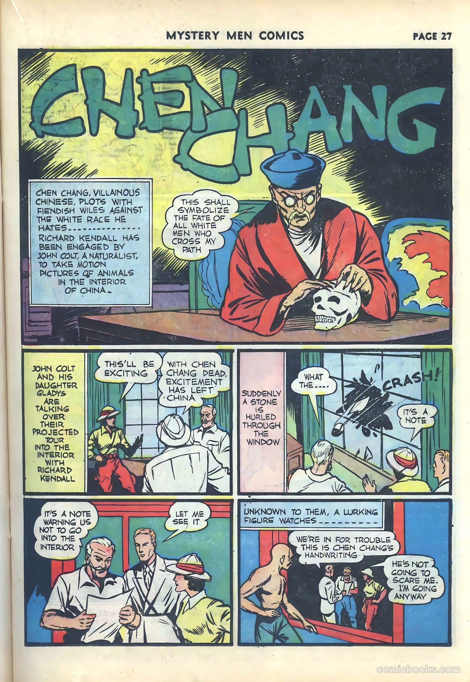 Mystery Men Comics #17 (1940) — page 29 of 68