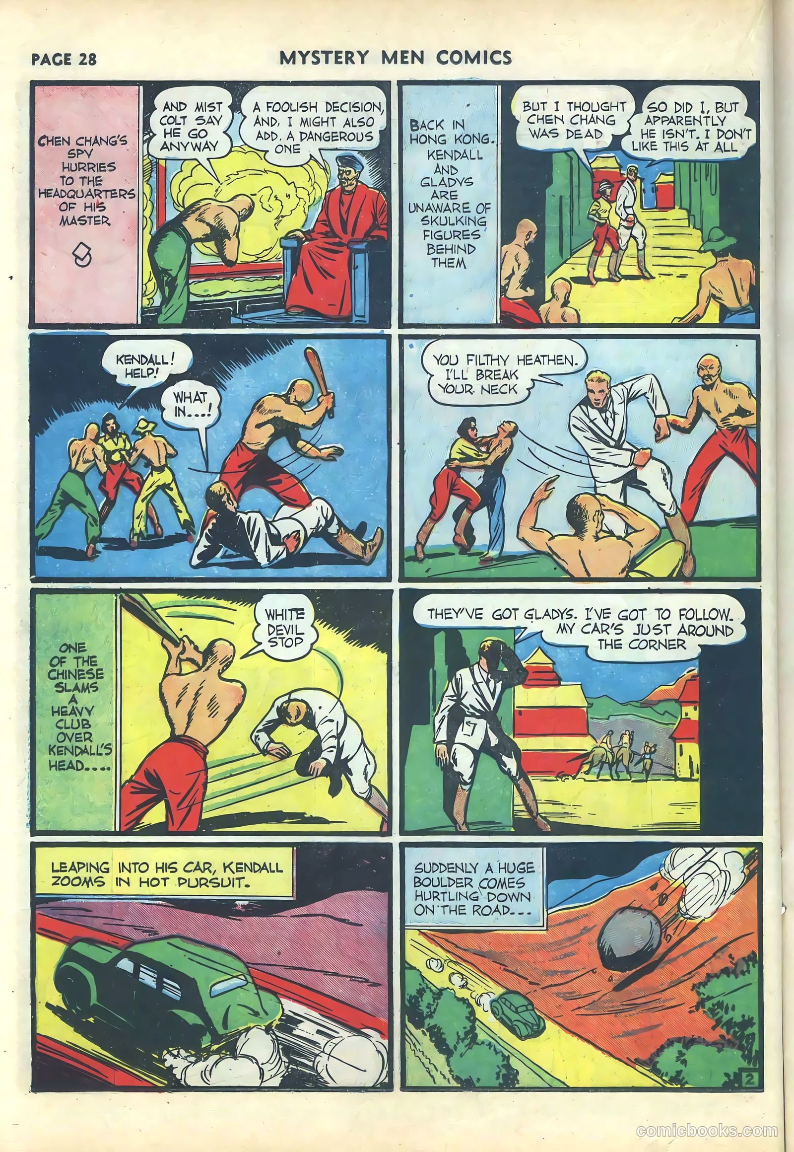 Mystery Men Comics #17 (1940) — page 30 of 68