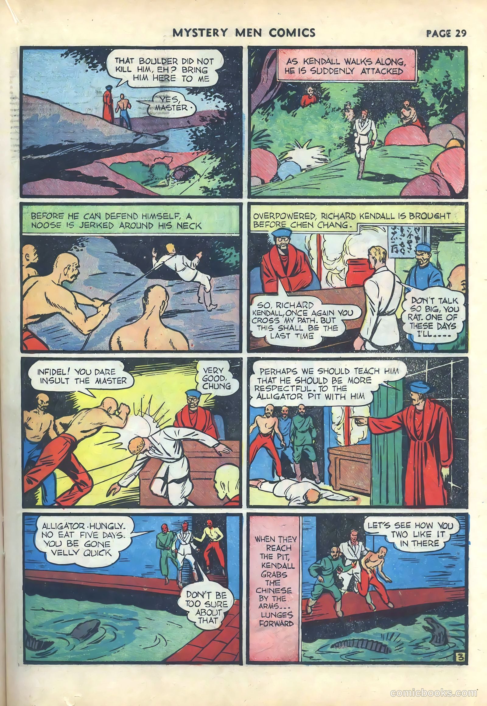 Mystery Men Comics #17 (1940) — page 31 of 68