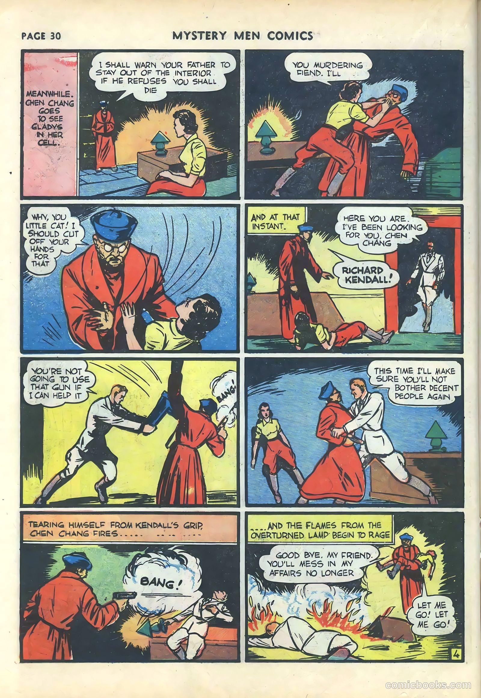 Mystery Men Comics #17 (1940) — page 32 of 68