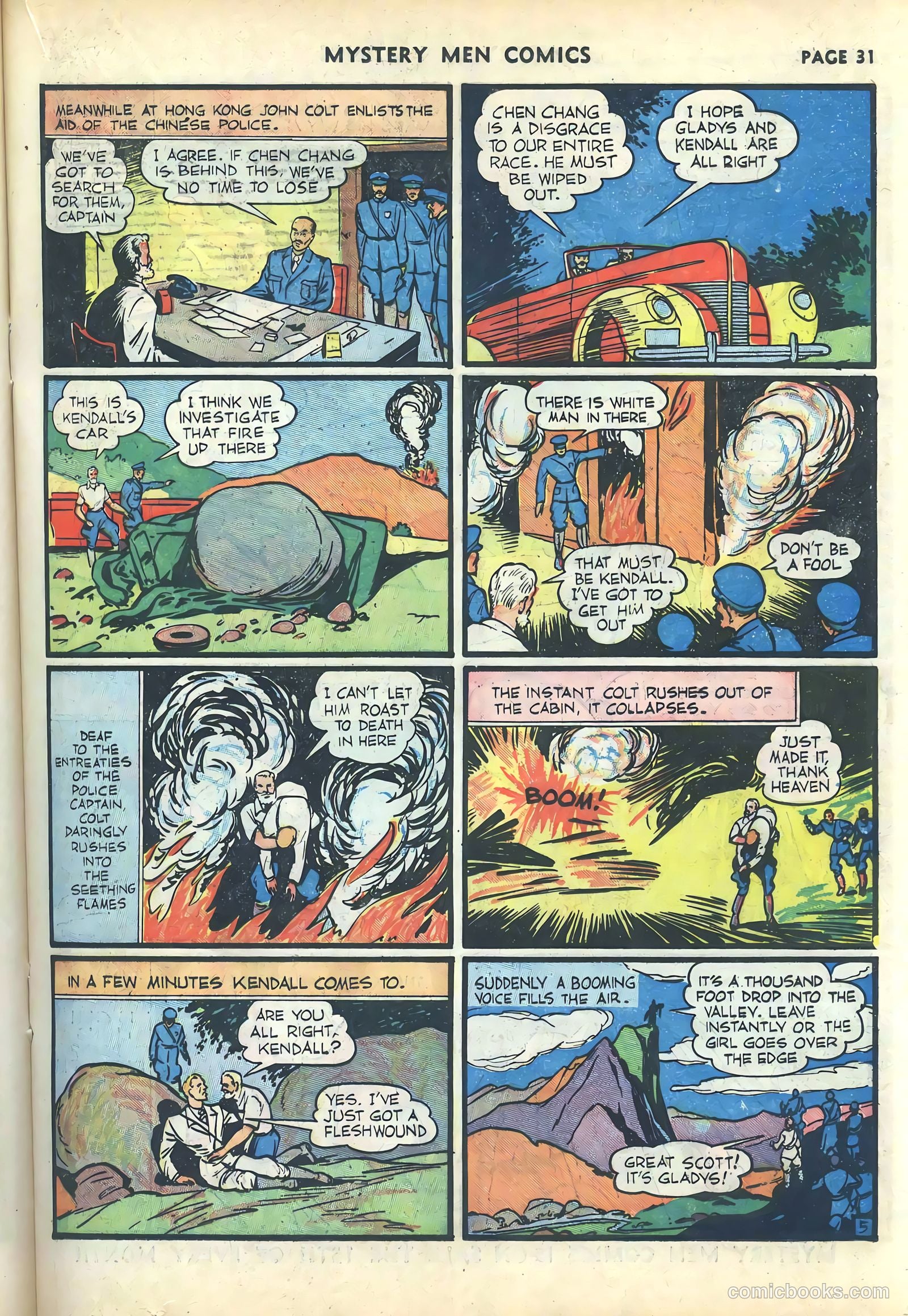 Mystery Men Comics #17 (1940) — page 33 of 68