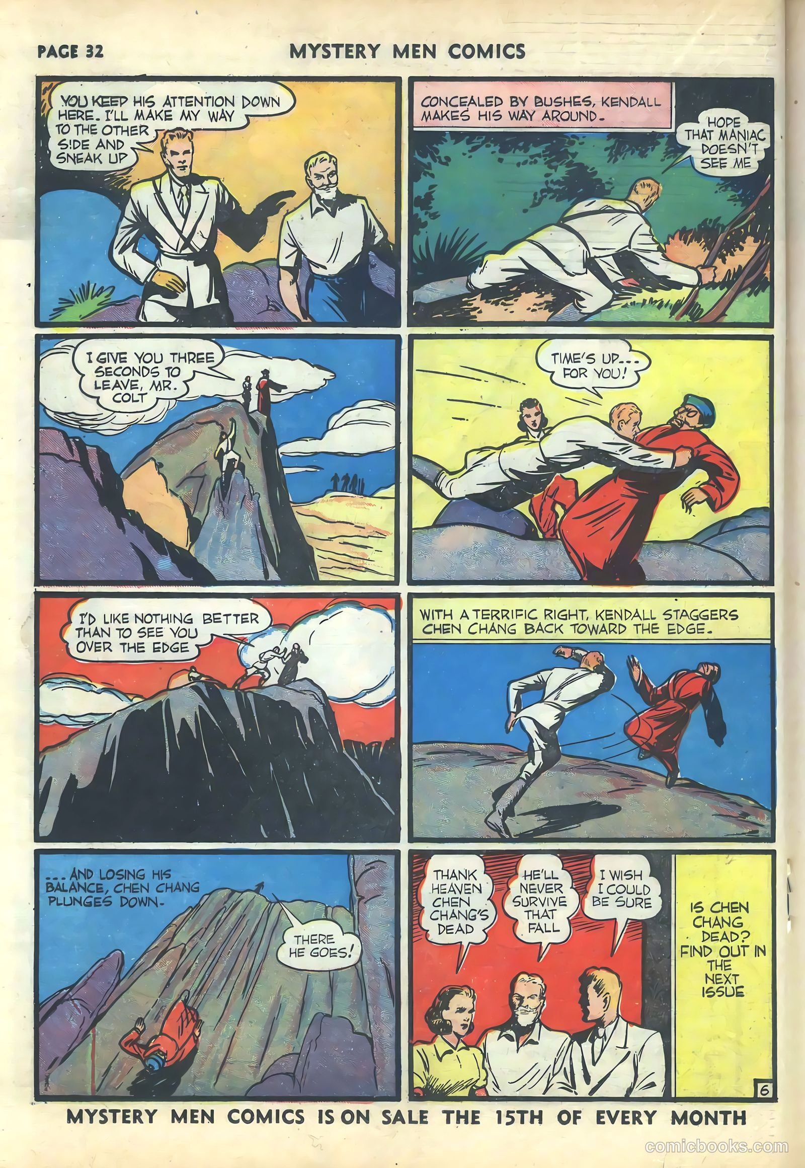 Mystery Men Comics #17 (1940) — page 34 of 68