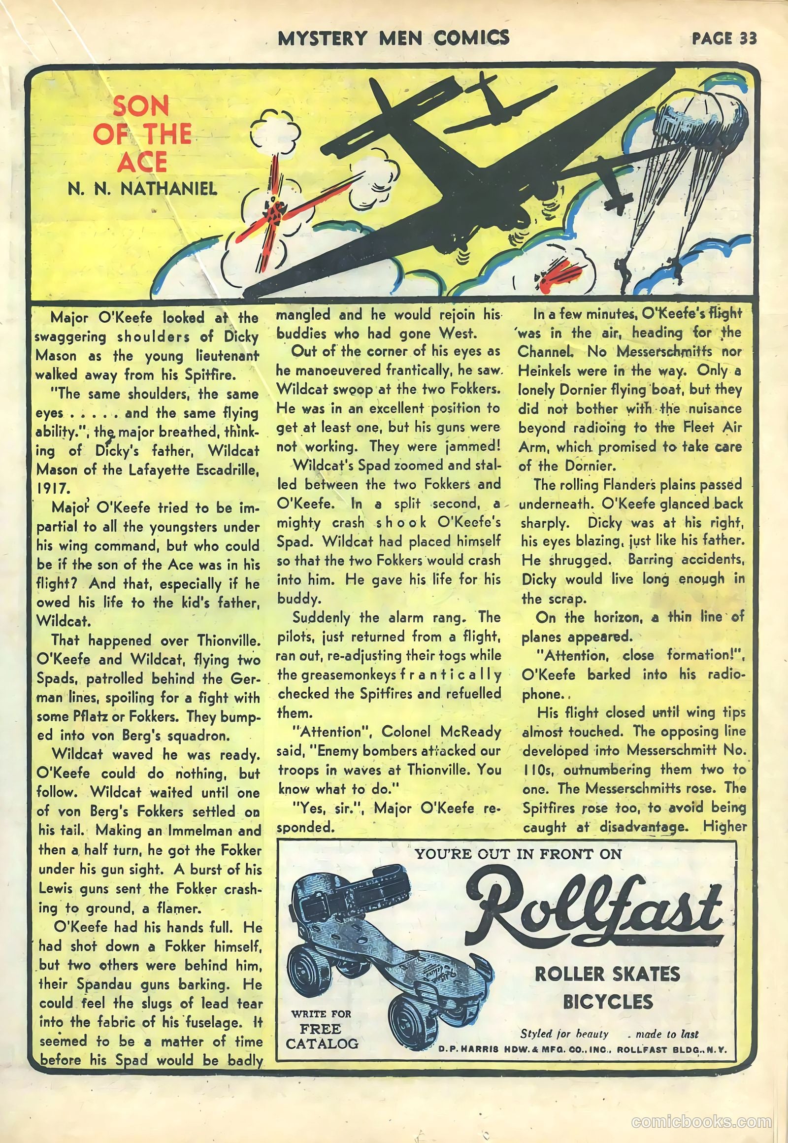 Mystery Men Comics #17 (1940) — page 35 of 68