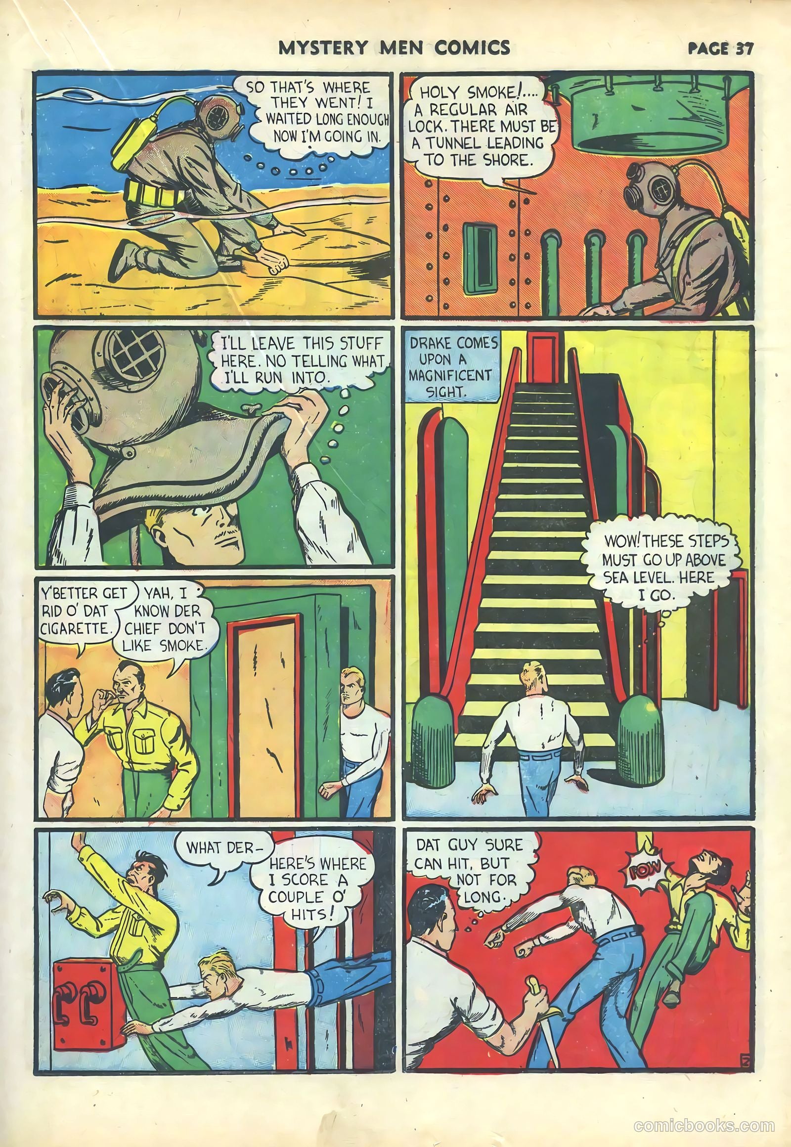 Mystery Men Comics #17 (1940) — page 39 of 68