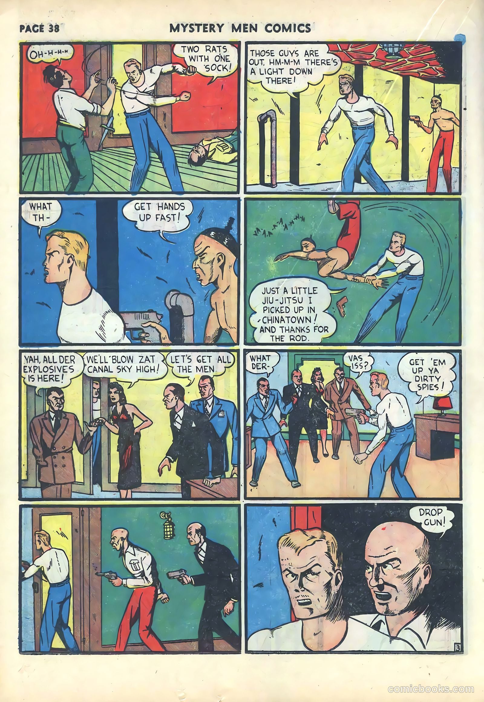 Mystery Men Comics #17 (1940) — page 40 of 68