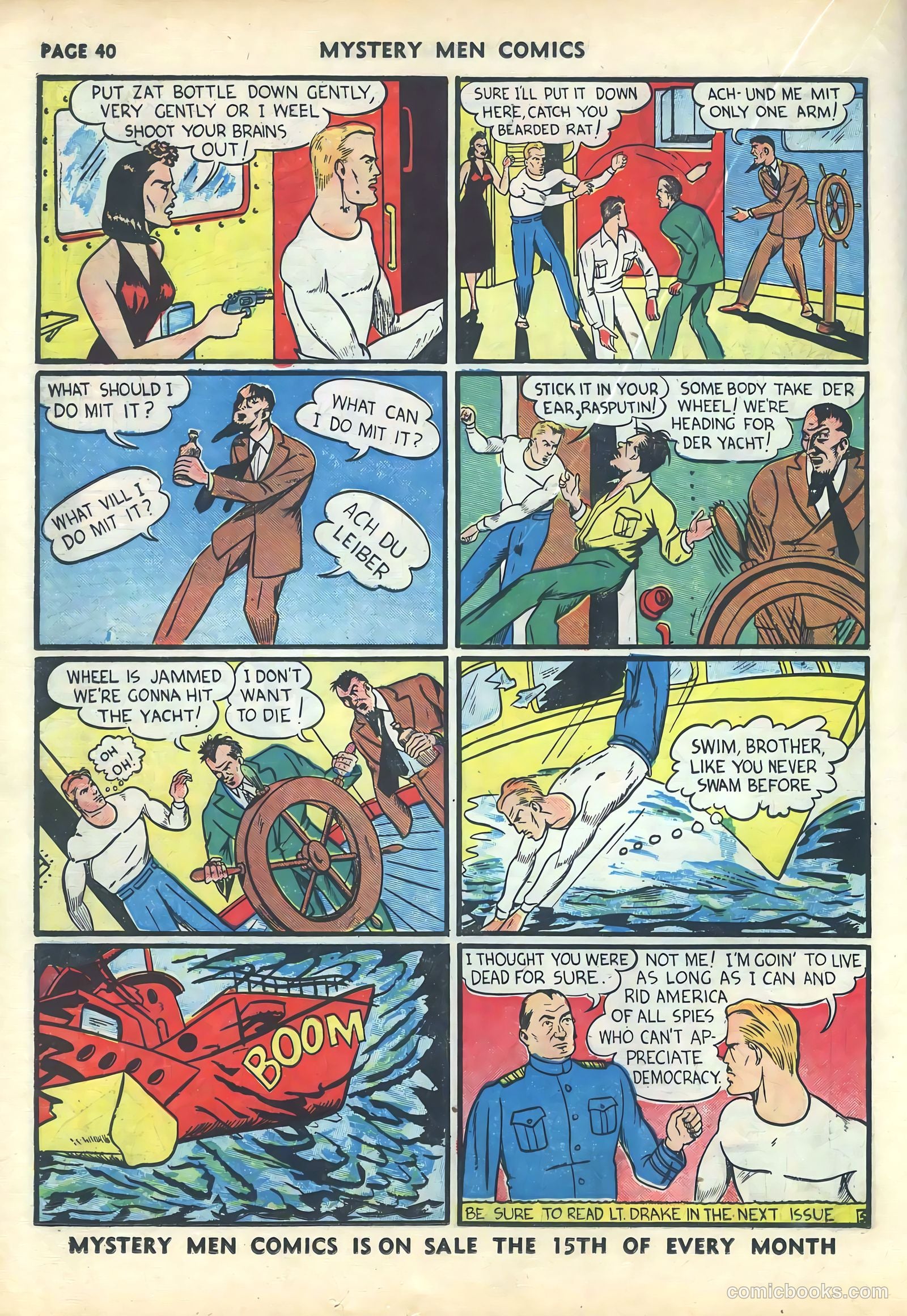 Mystery Men Comics #17 (1940) — page 42 of 68
