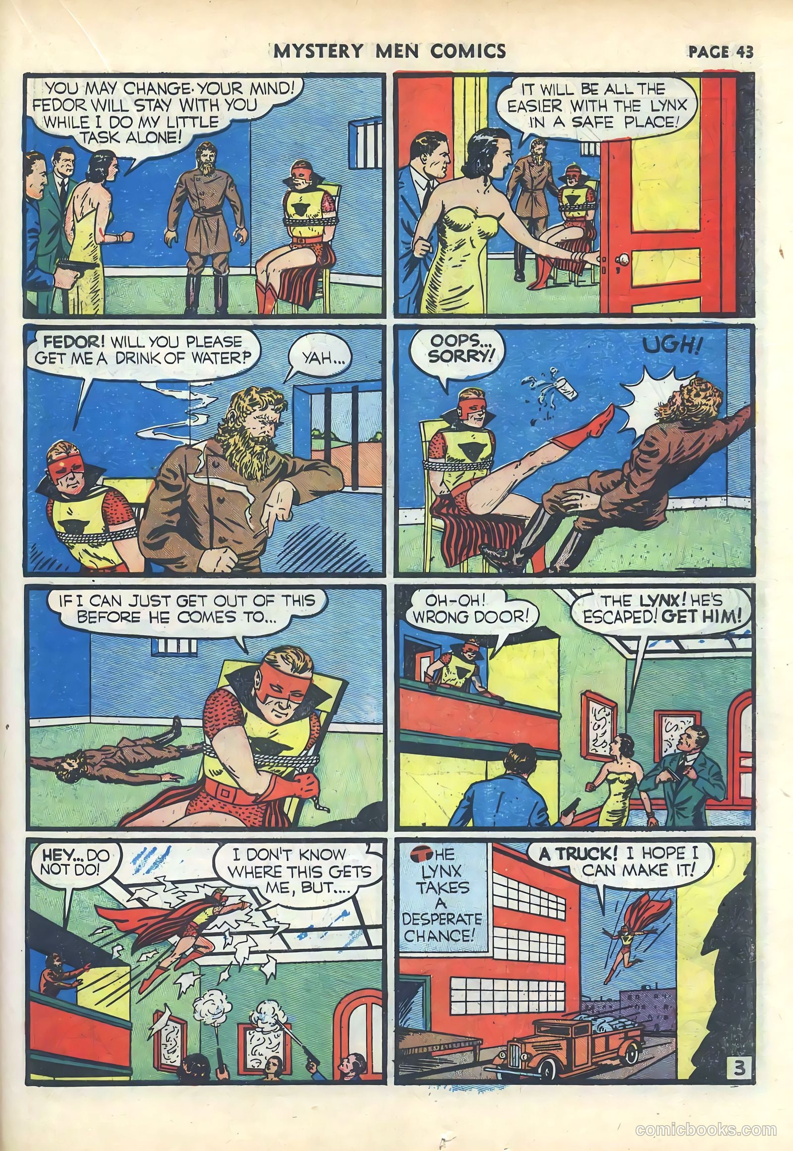 Mystery Men Comics #17 (1940) — page 45 of 68