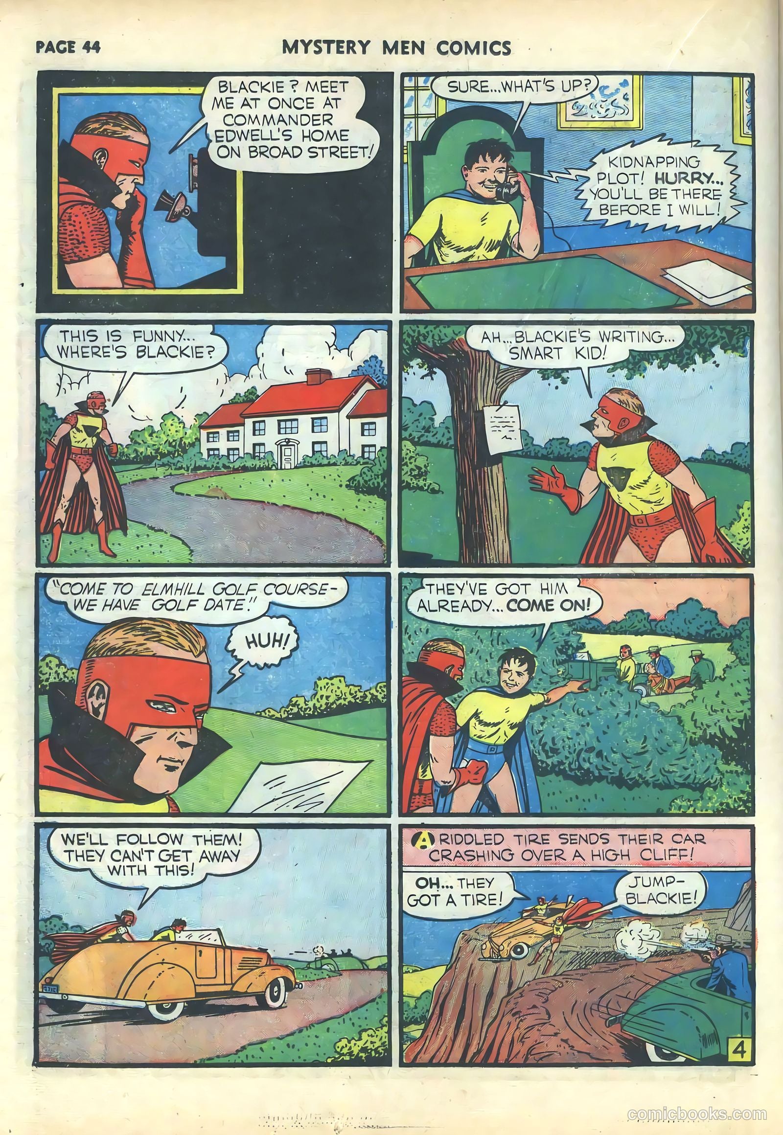Mystery Men Comics #17 (1940) — page 46 of 68