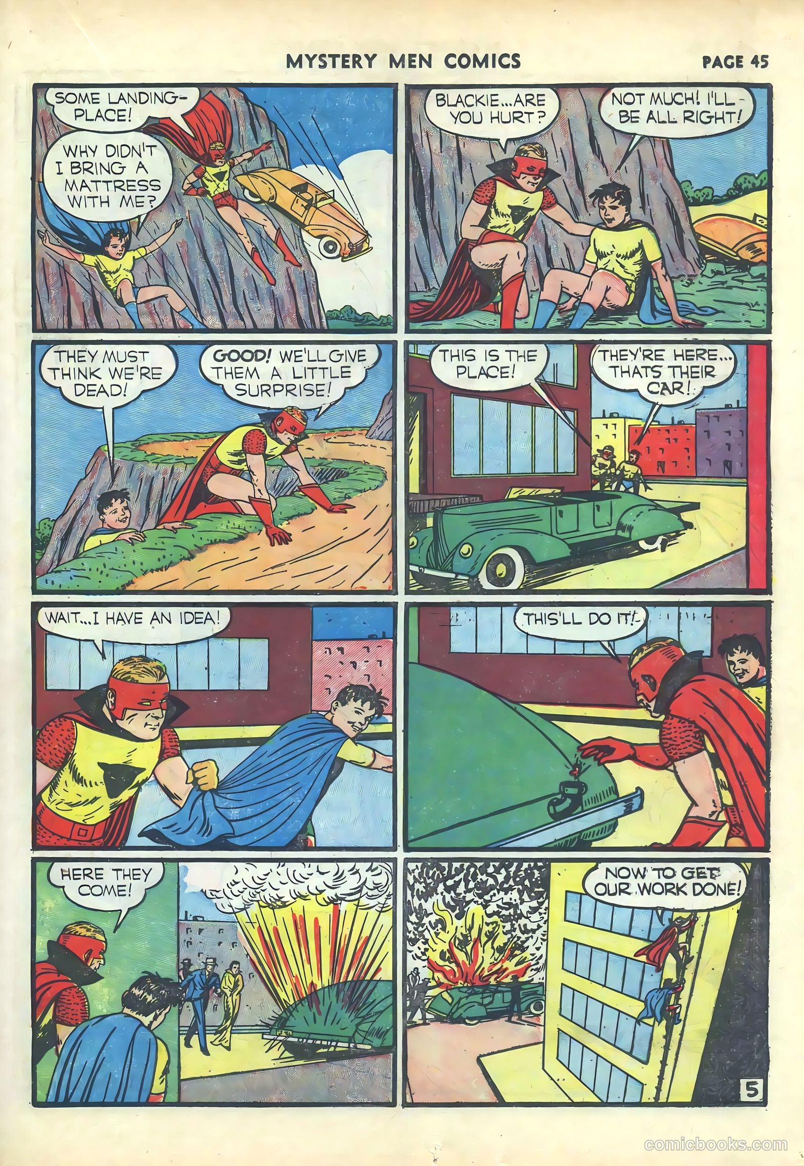 Mystery Men Comics #17 (1940) — page 47 of 68