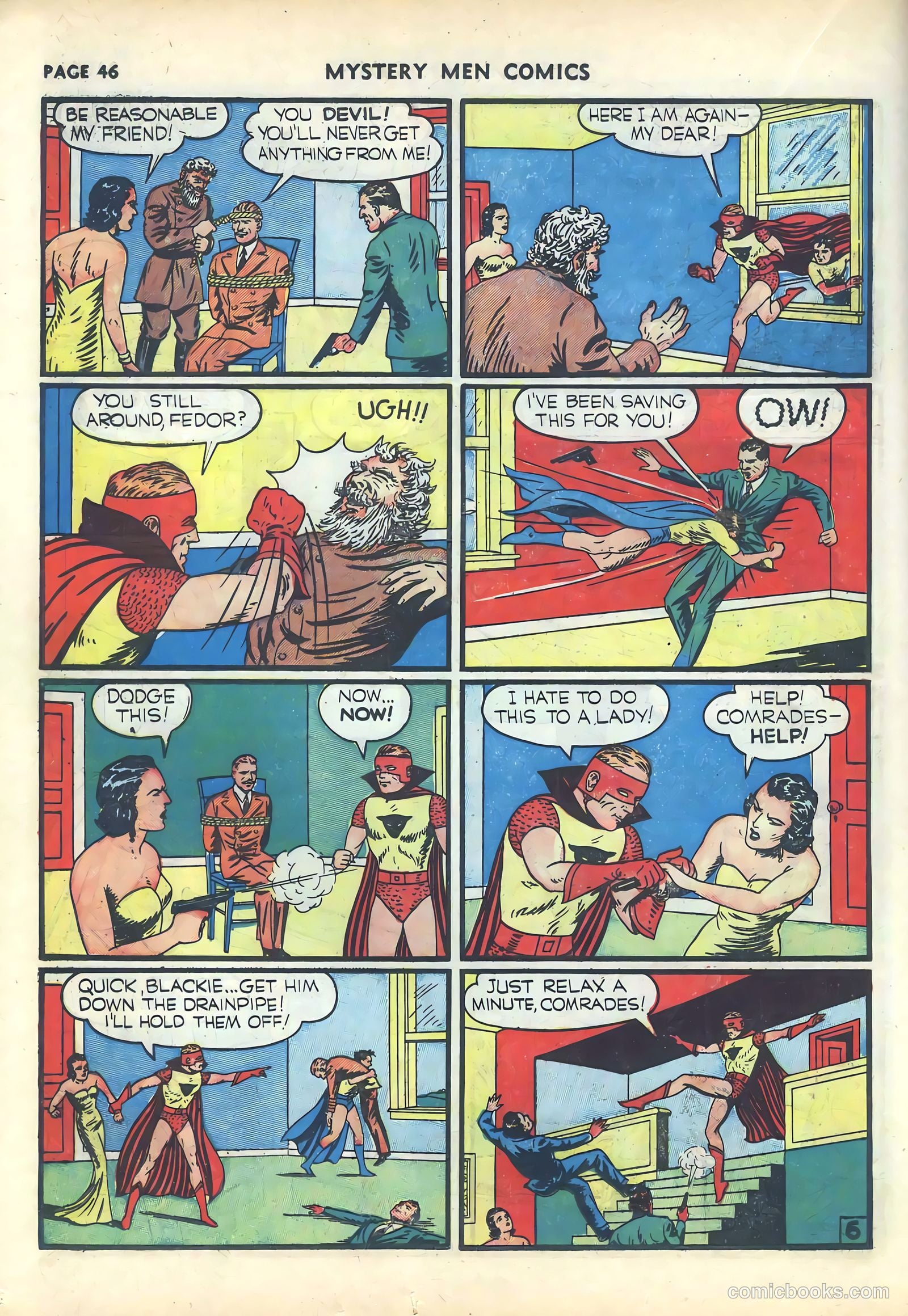 Mystery Men Comics #17 (1940) — page 48 of 68