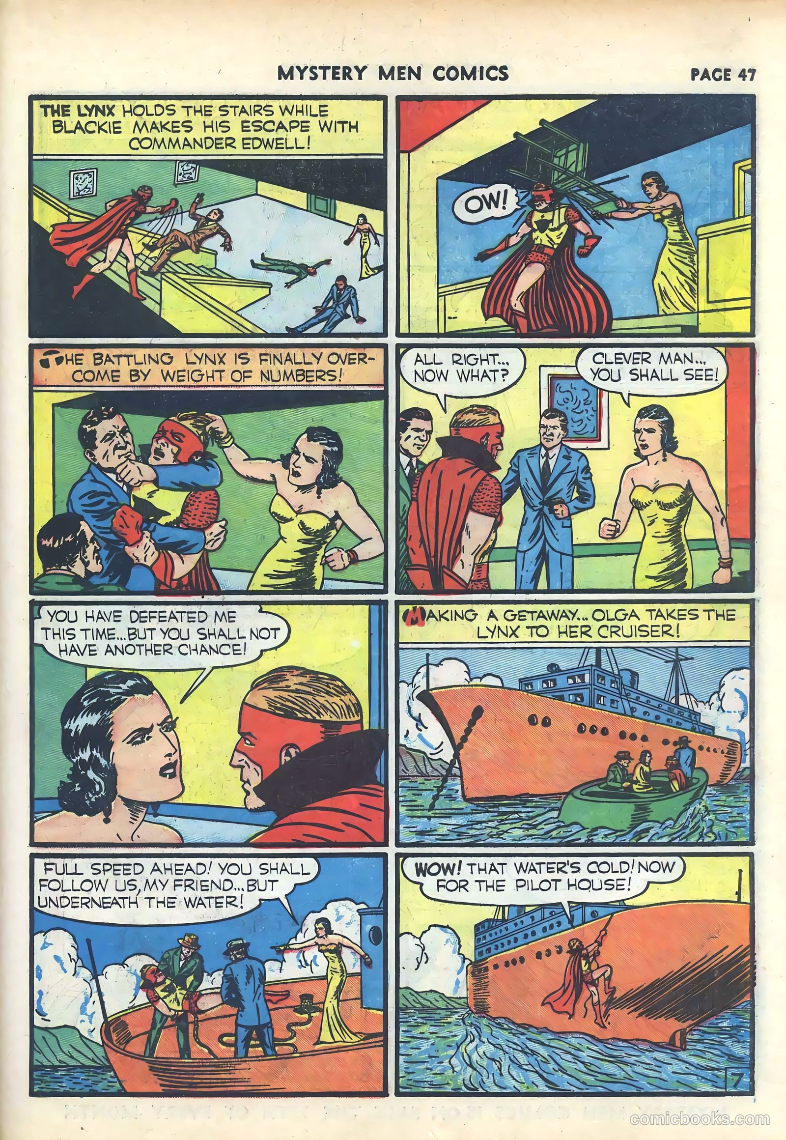 Mystery Men Comics #17 (1940) — page 49 of 68