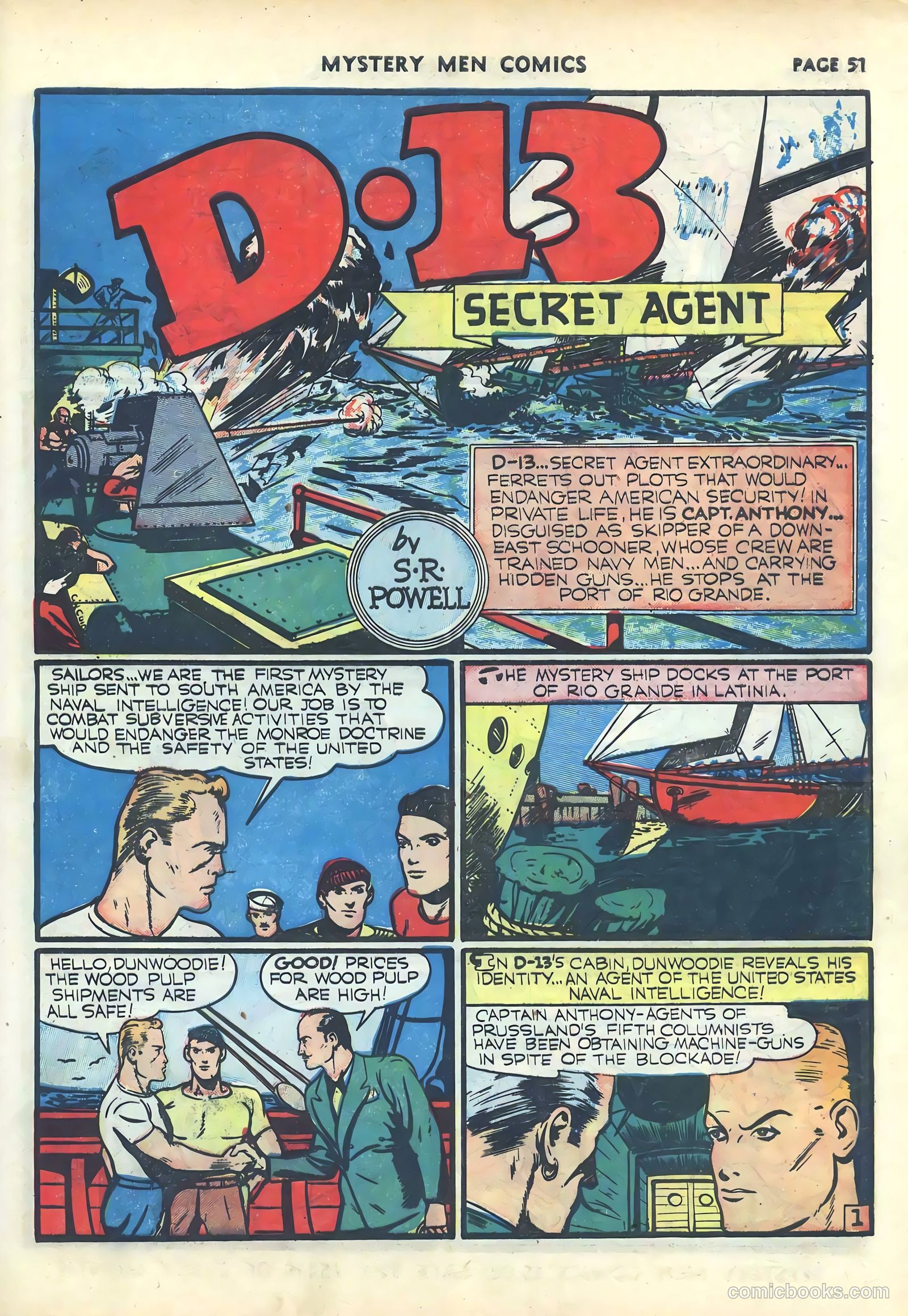 Mystery Men Comics #17 (1940) — page 53 of 68