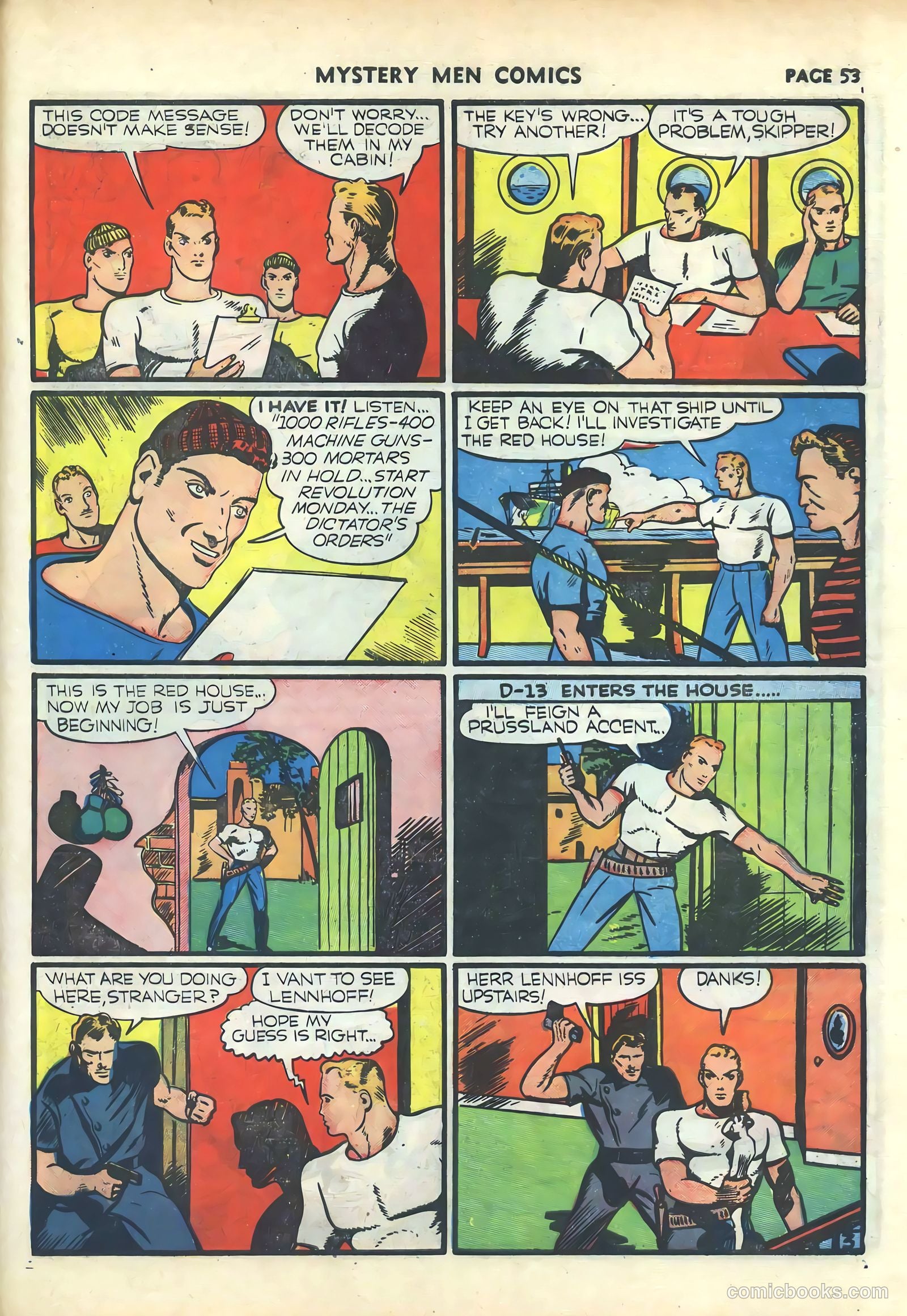 Mystery Men Comics #17 (1940) — page 55 of 68