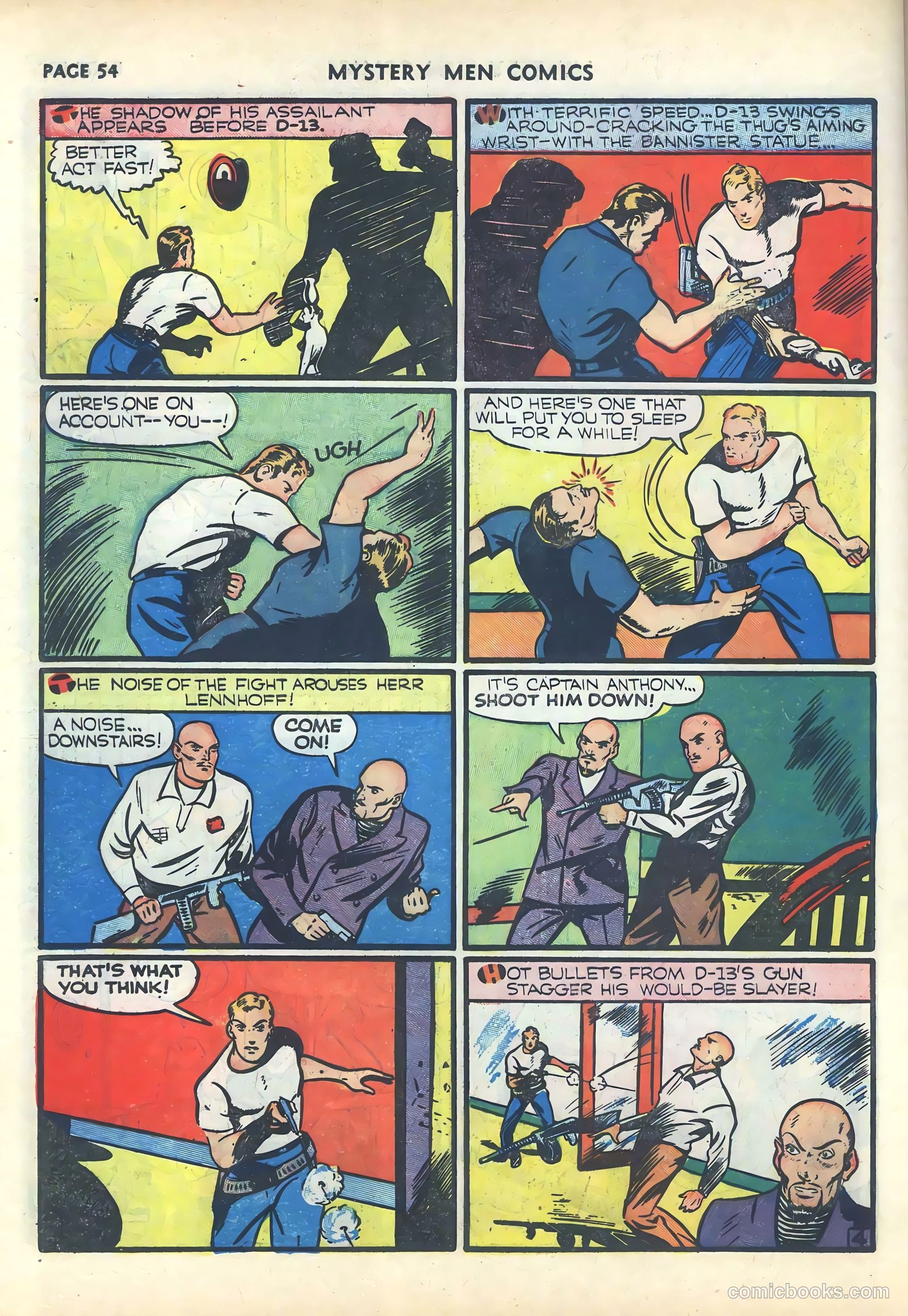 Mystery Men Comics #17 (1940) — page 56 of 68