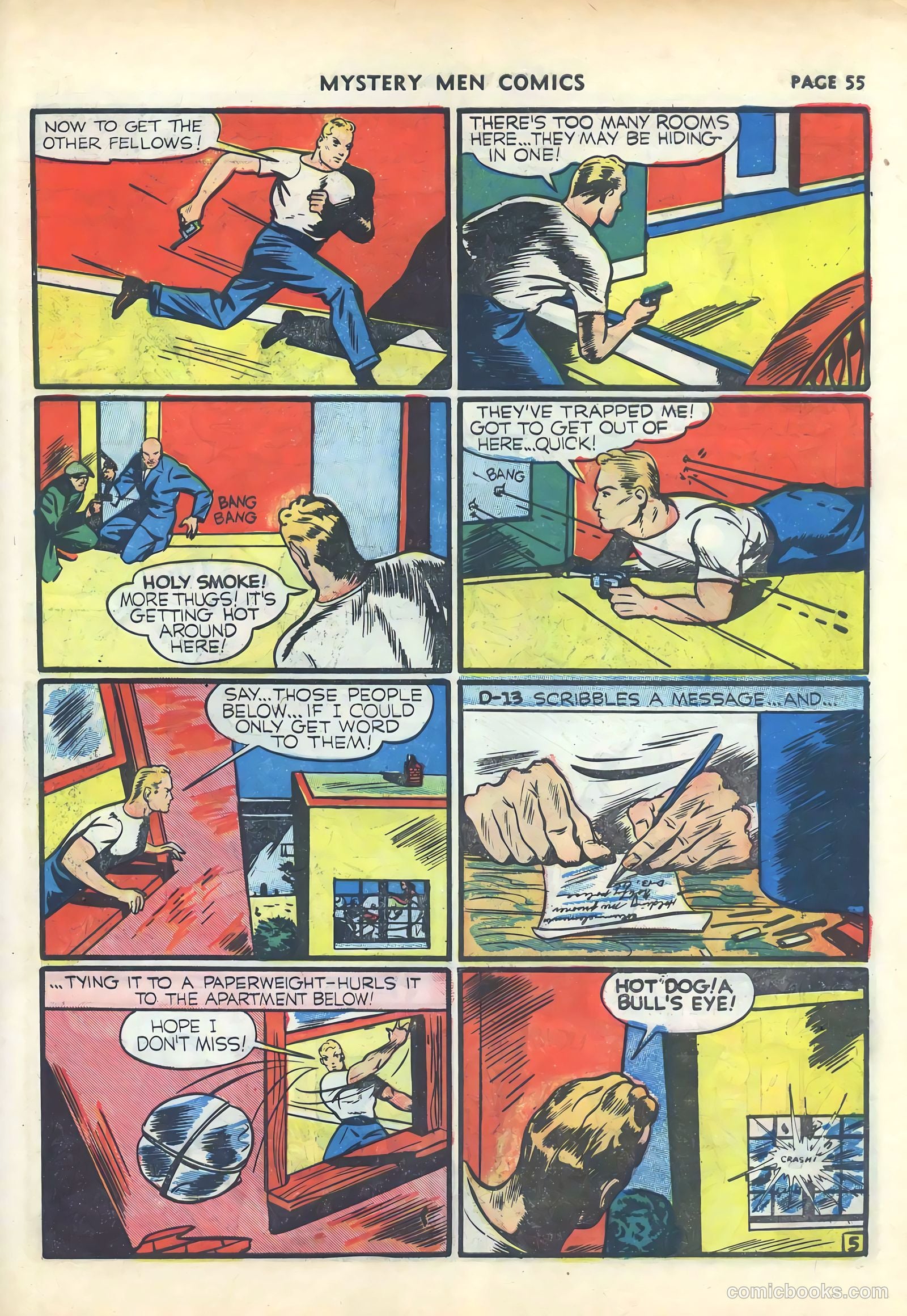 Mystery Men Comics #17 (1940) — page 57 of 68