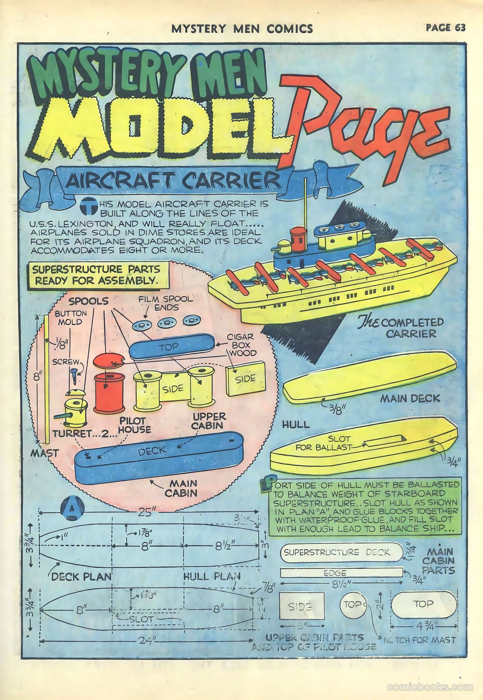 Mystery Men Comics #17 (1940) — page 65 of 68