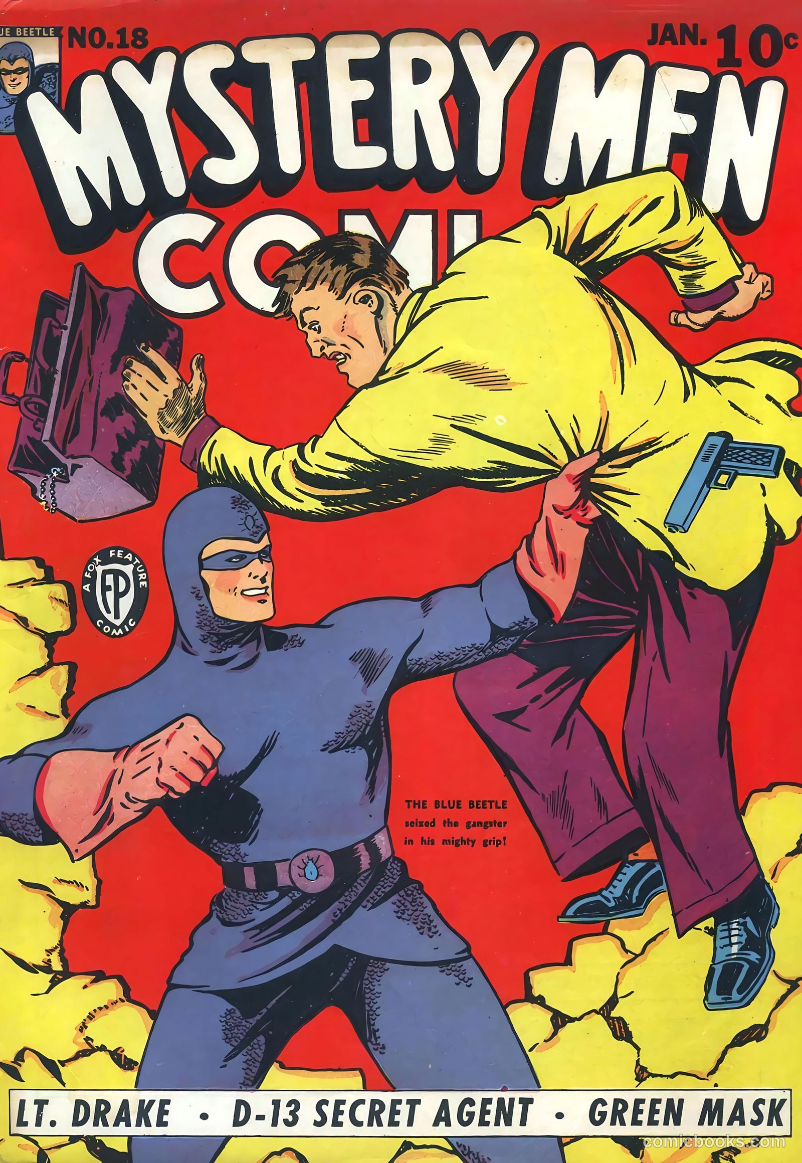 Mystery Men Comics #18