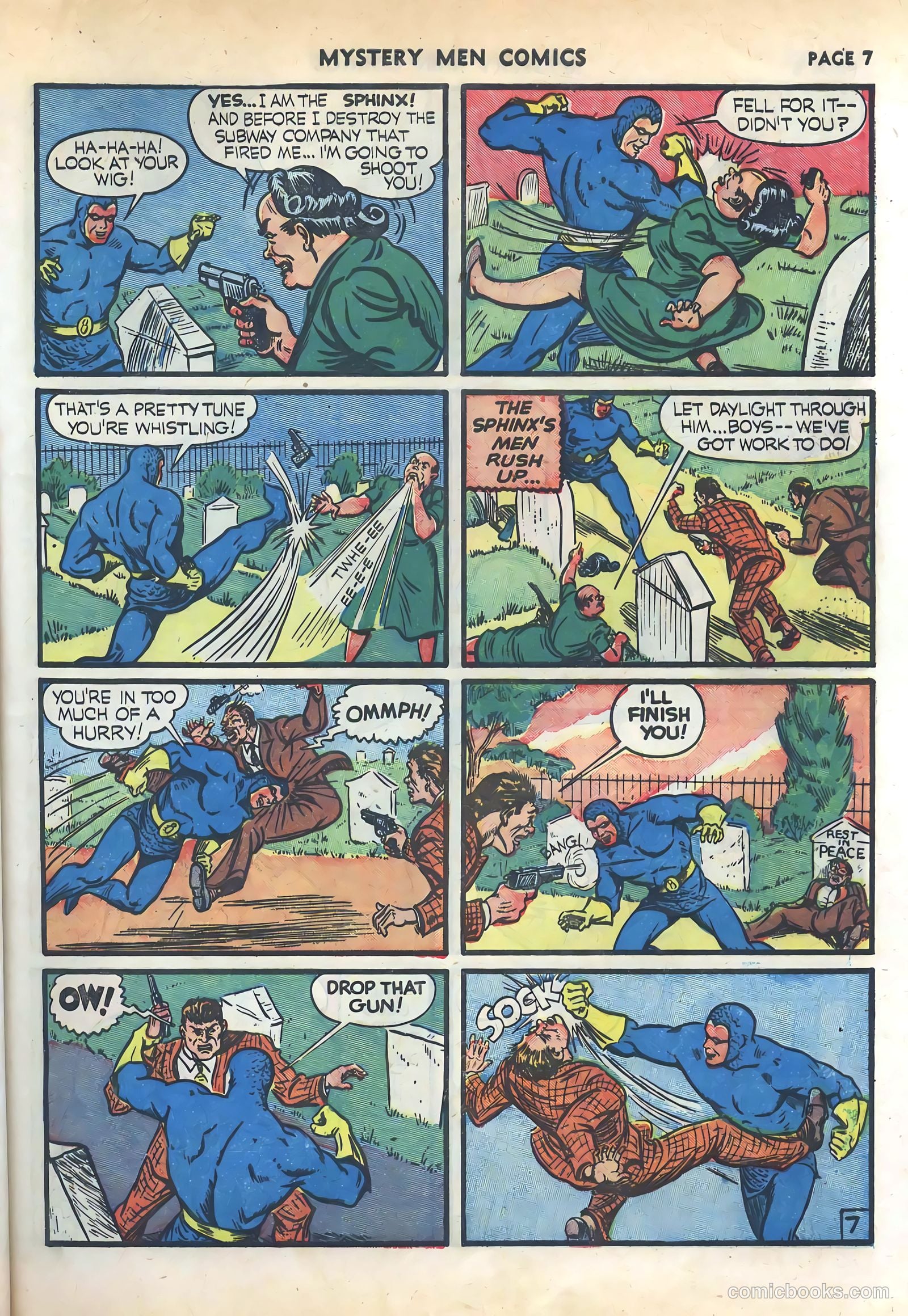 Mystery Men Comics #18 (1940) — page 9 of 68