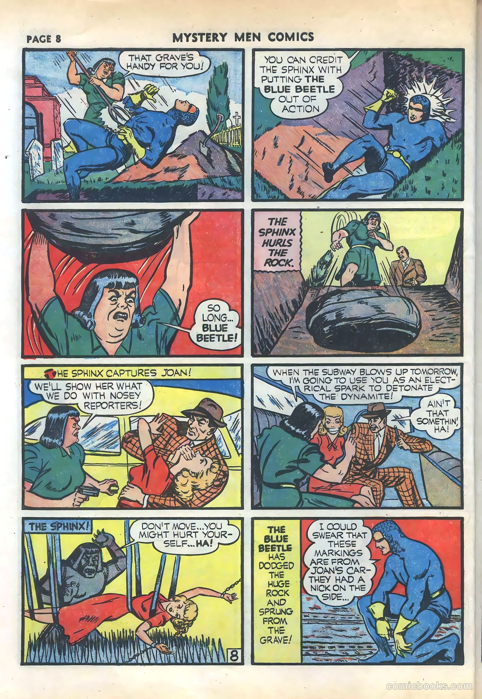 Mystery Men Comics #18 (1940) — page 10 of 68