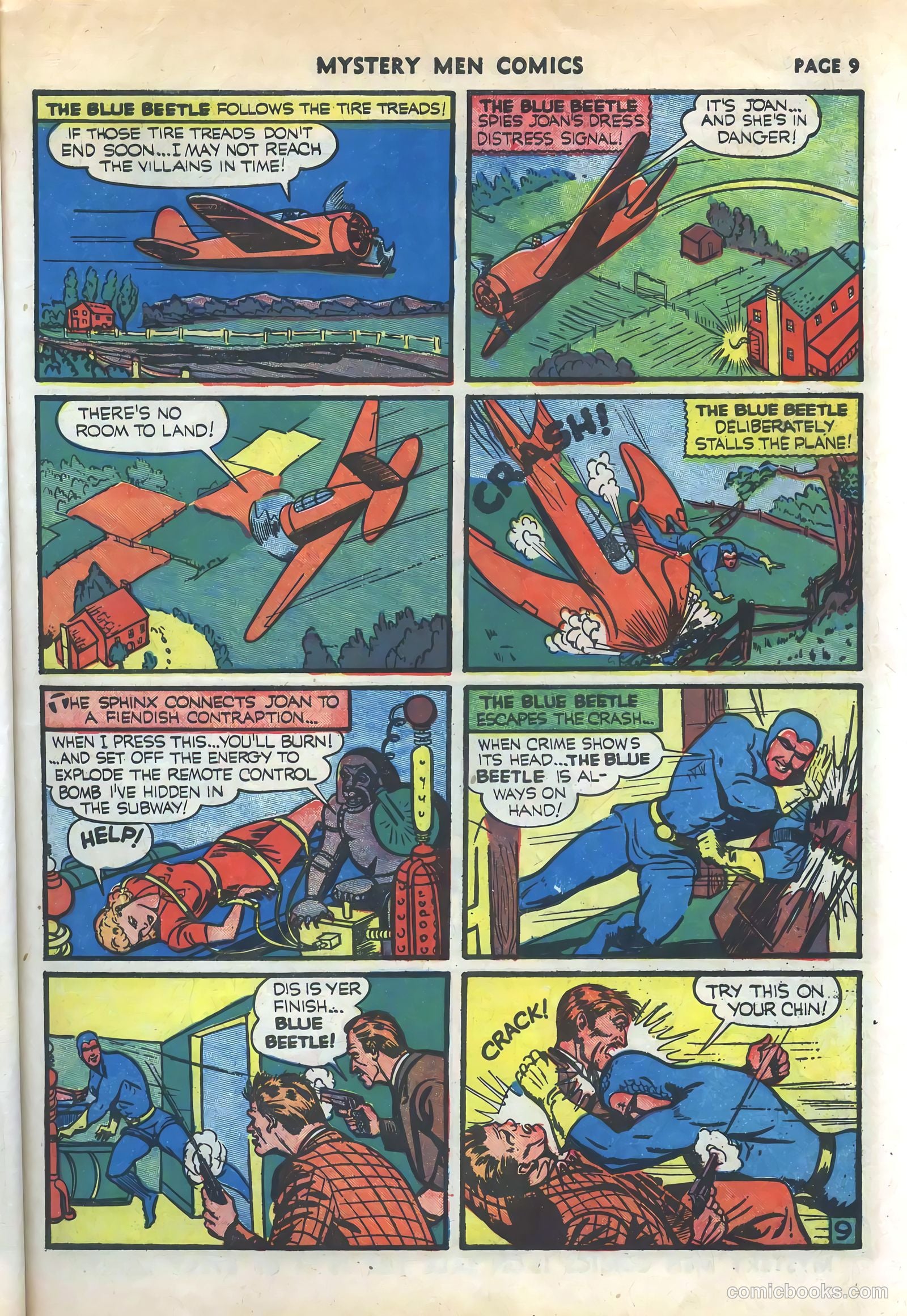 Mystery Men Comics #18 (1940) — page 11 of 68