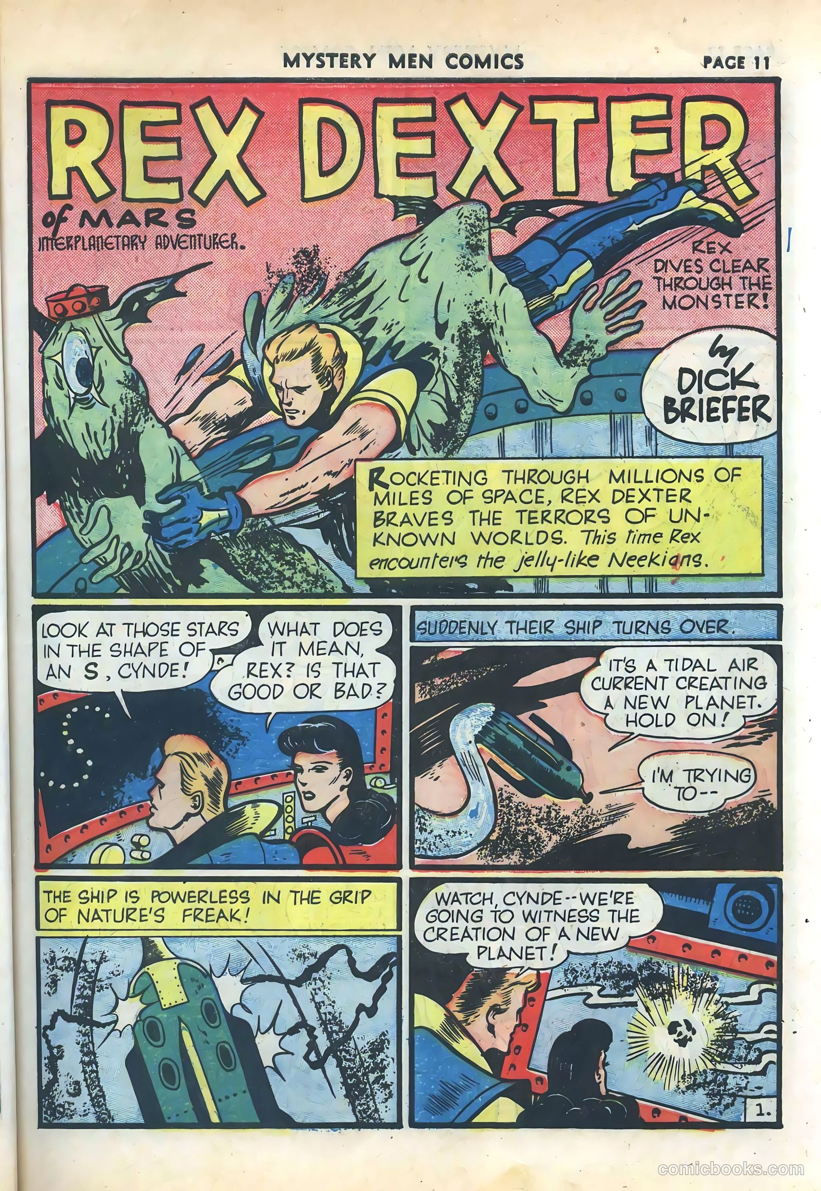Mystery Men Comics #18 (1940) — page 13 of 68