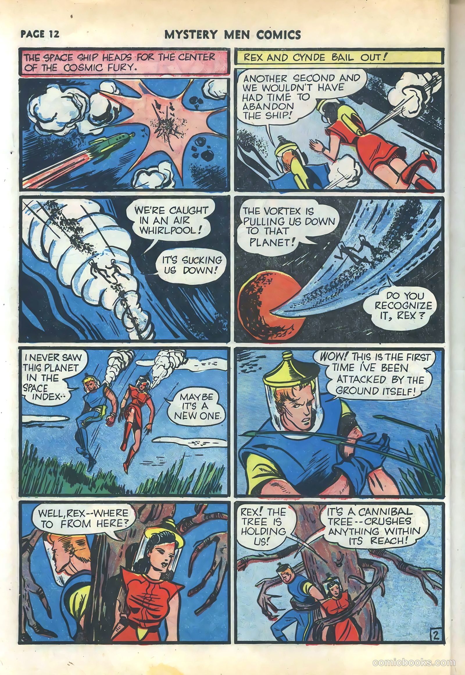 Mystery Men Comics #18 (1940) — page 14 of 68