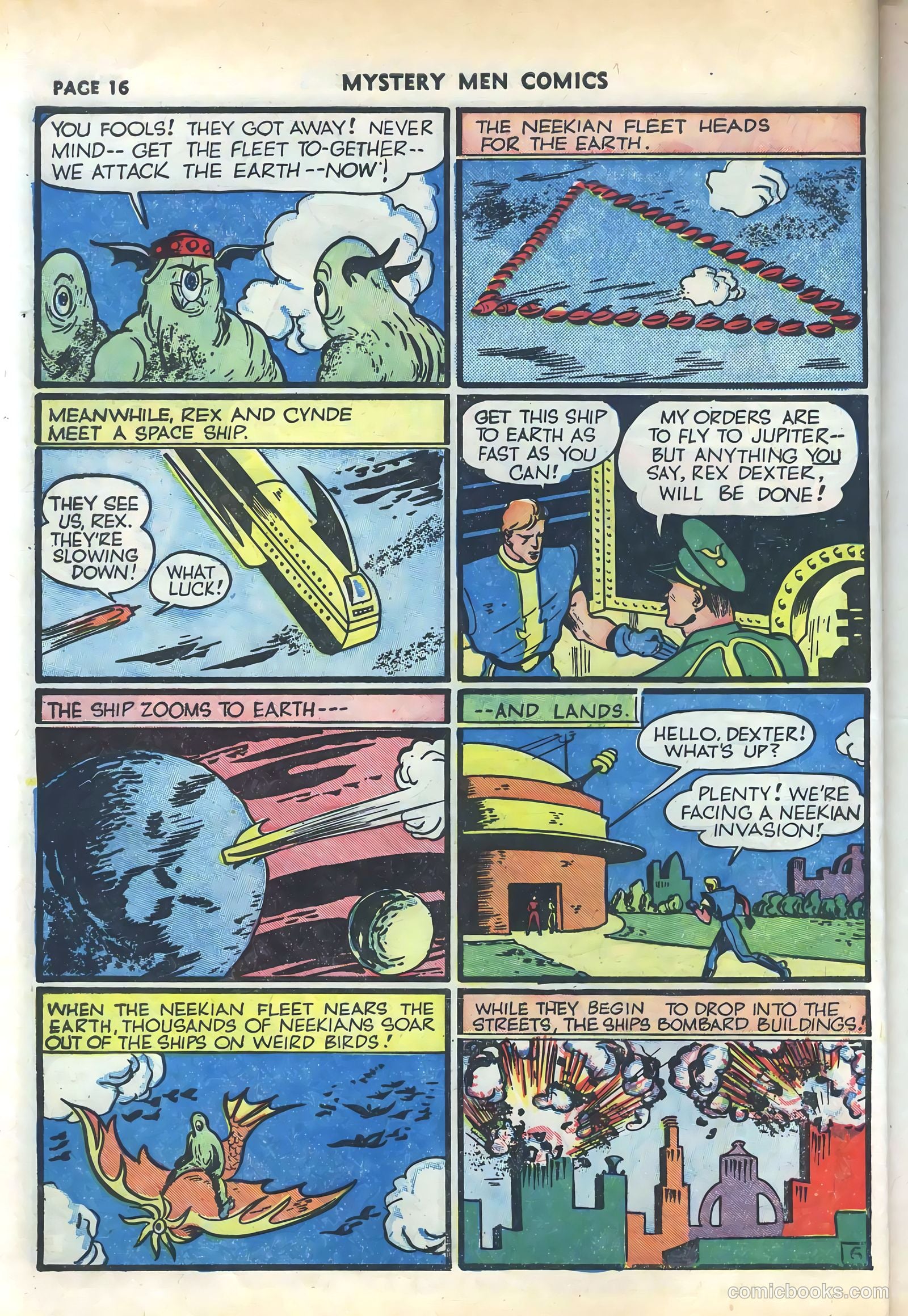 Mystery Men Comics #18 (1940) — page 18 of 68