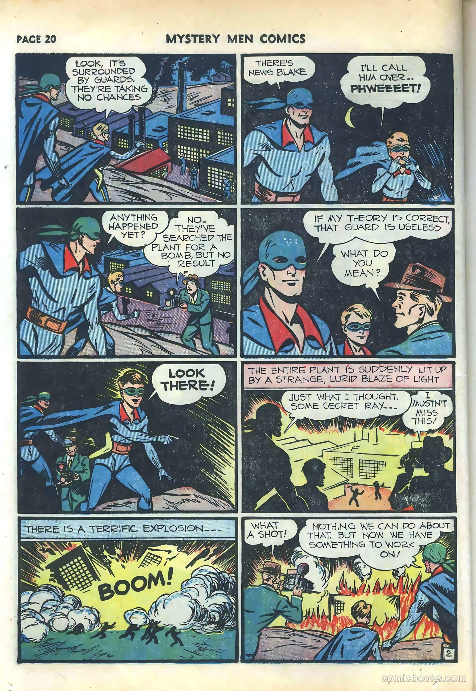 Mystery Men Comics #18 (1940) — page 22 of 68
