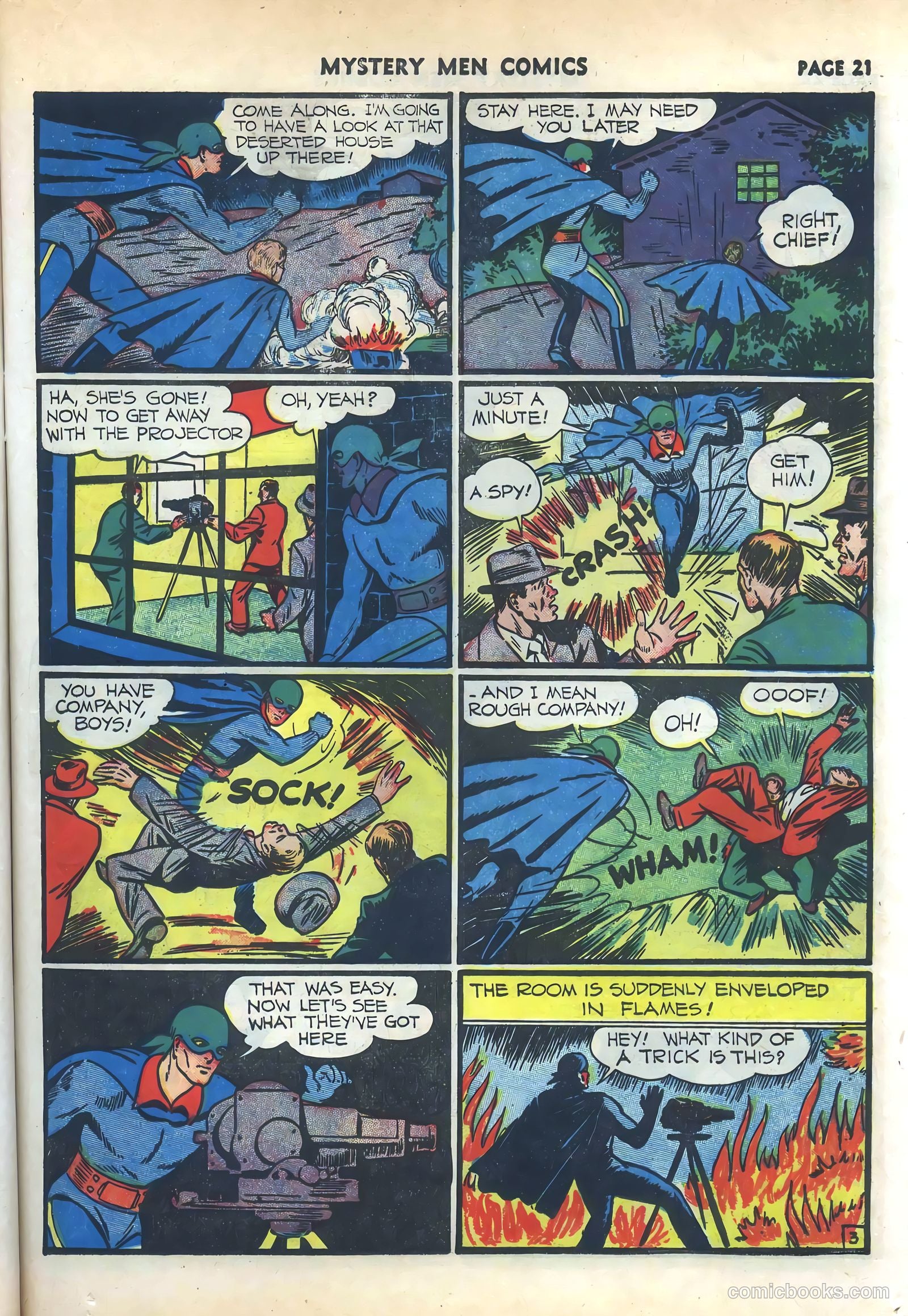 Mystery Men Comics #18 (1940) — page 23 of 68