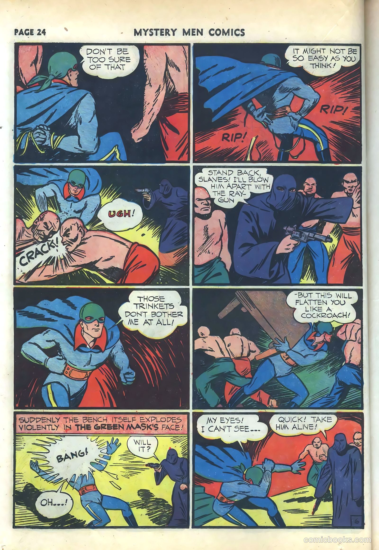 Mystery Men Comics #18 (1940) — page 26 of 68