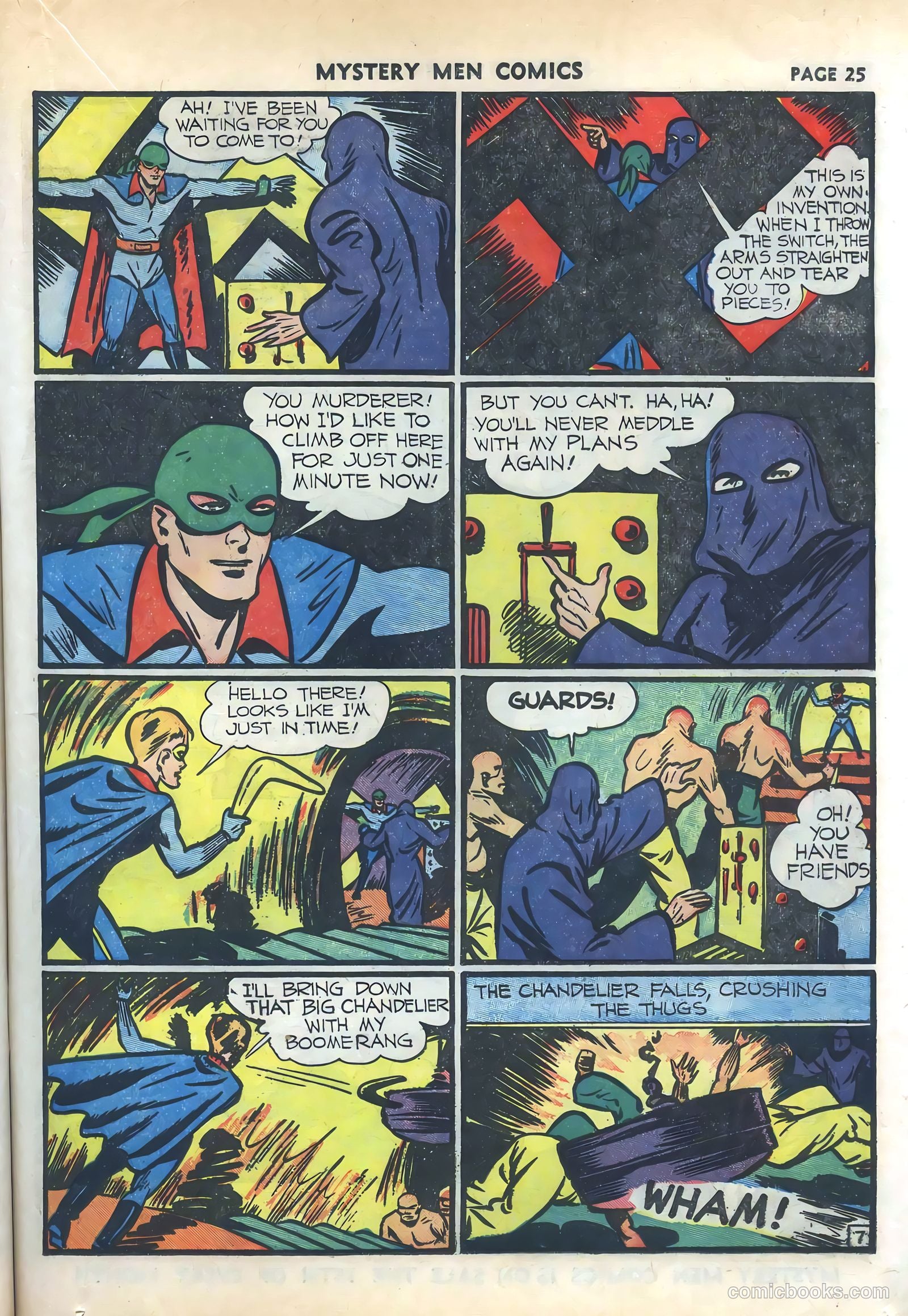 Mystery Men Comics #18 (1940) — page 27 of 68